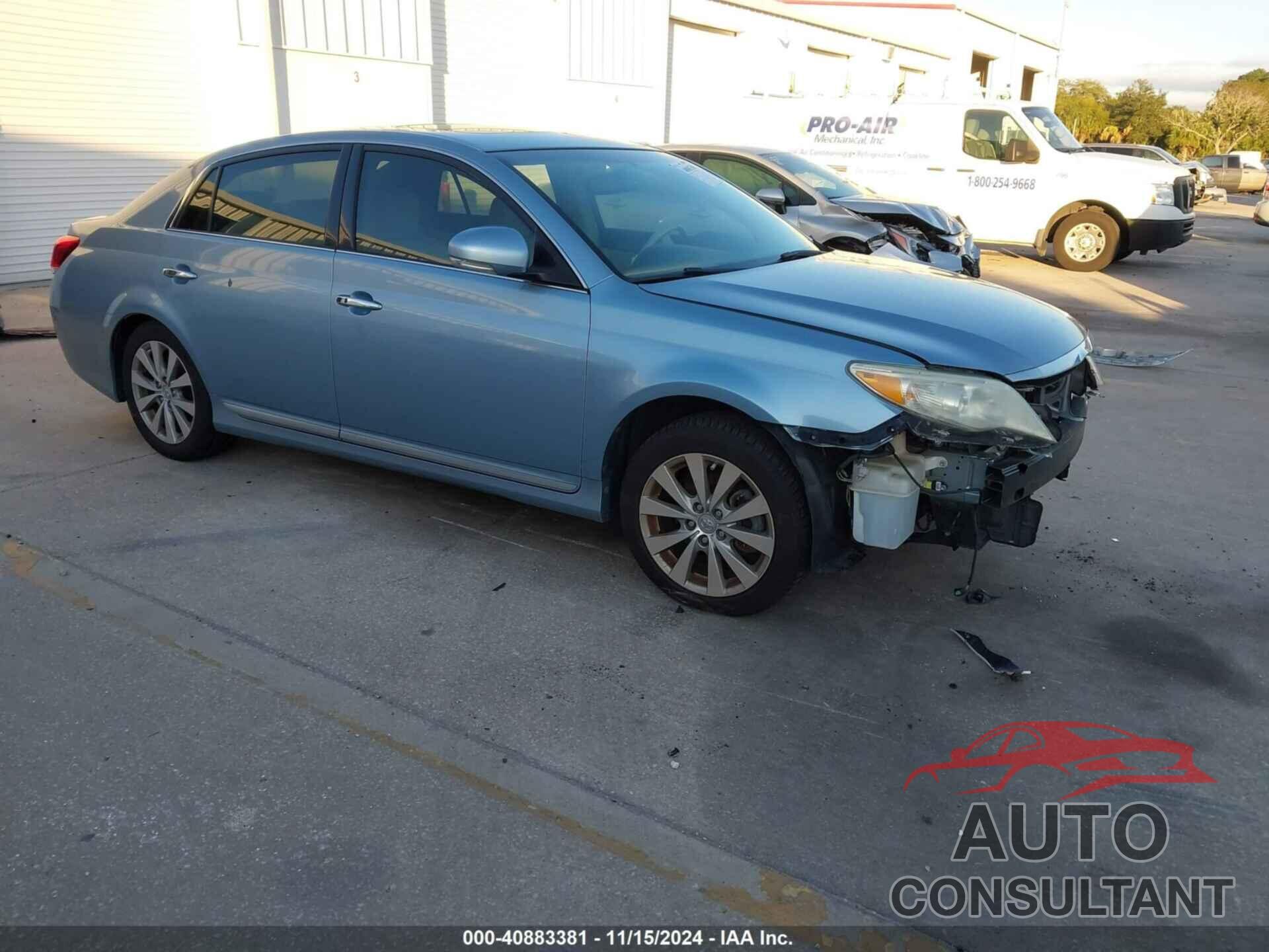 TOYOTA AVALON 2012 - 4T1BK3DB4CU465390