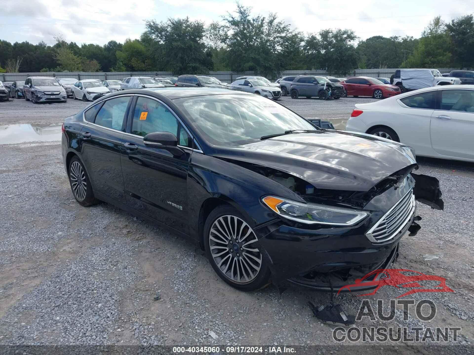 FORD FUSION HYBRID 2018 - 3FA6P0RU0JR152279