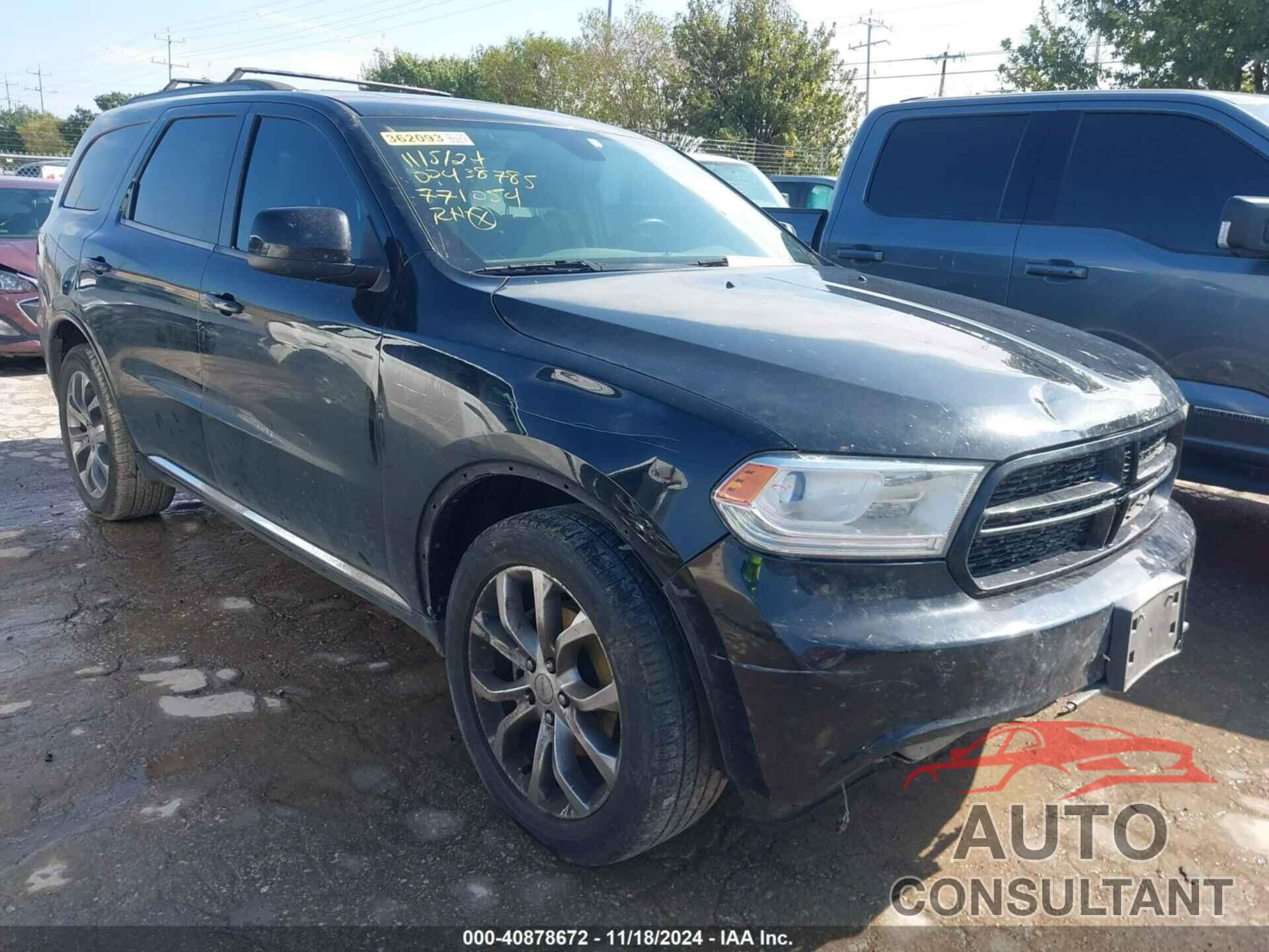 DODGE DURANGO 2017 - 1C4RDHAG7HC771054