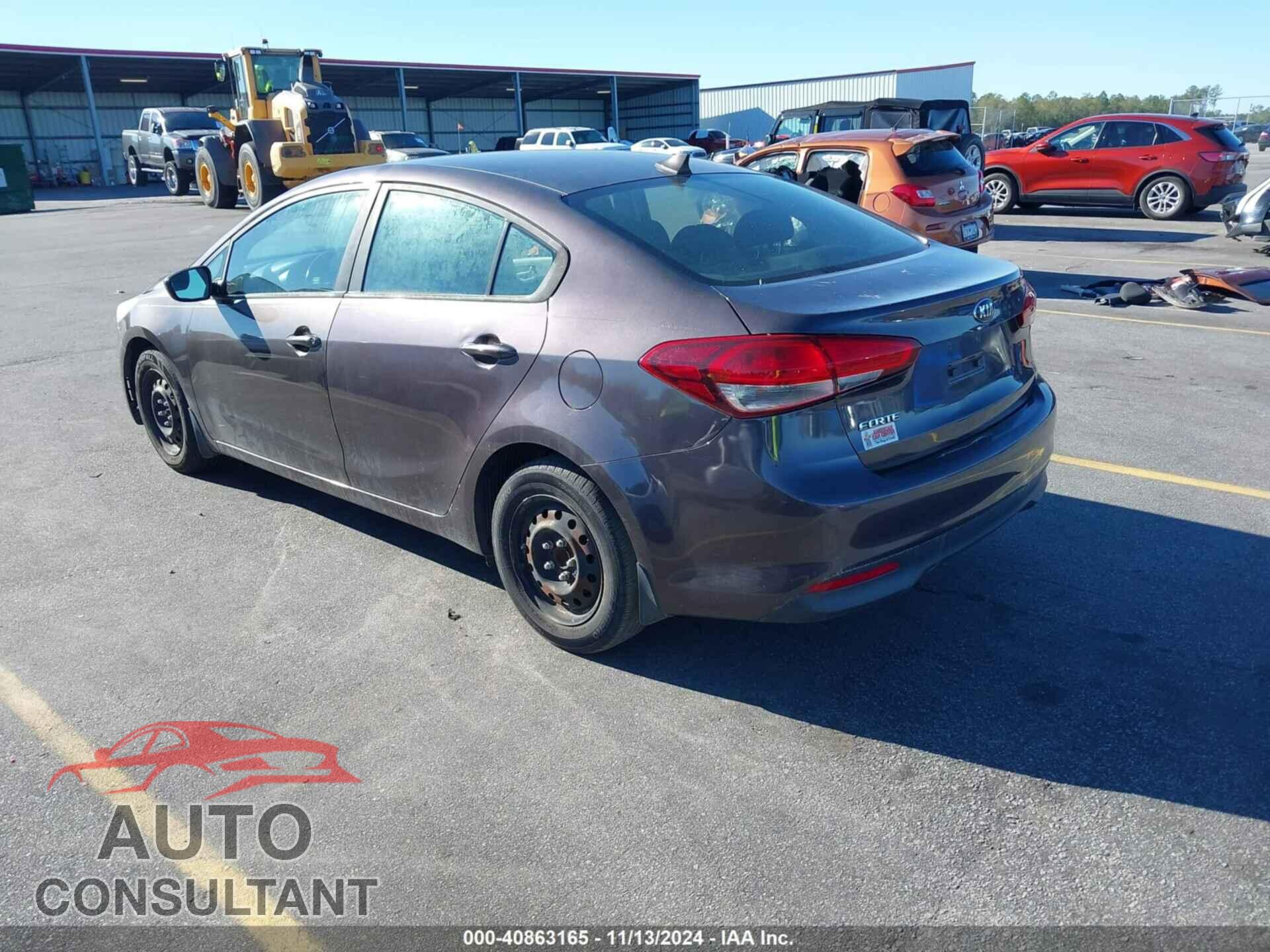 KIA FORTE 2017 - 3KPFK4A74HE054685