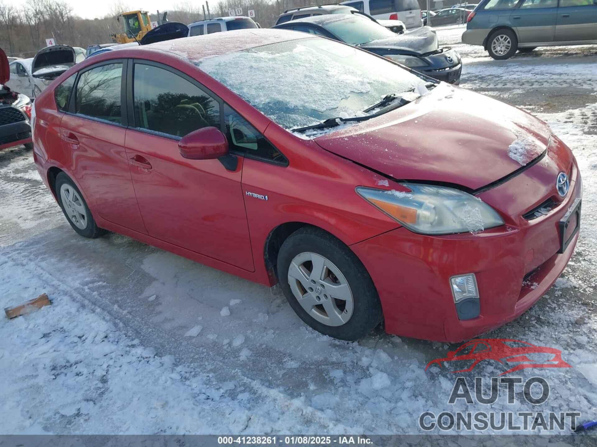 TOYOTA PRIUS 2011 - JTDKN3DUXB5337001