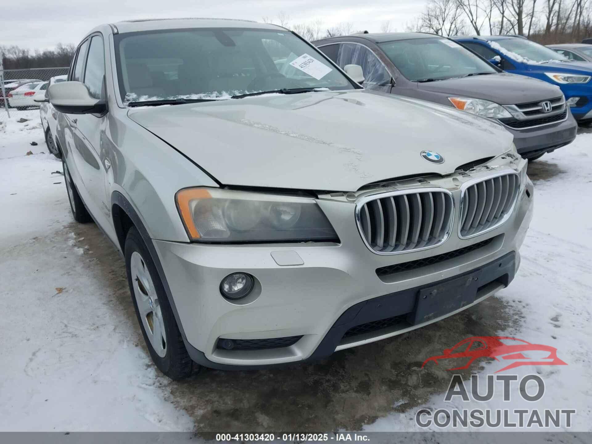 BMW X3 2011 - 5UXWX5C59BLW14278