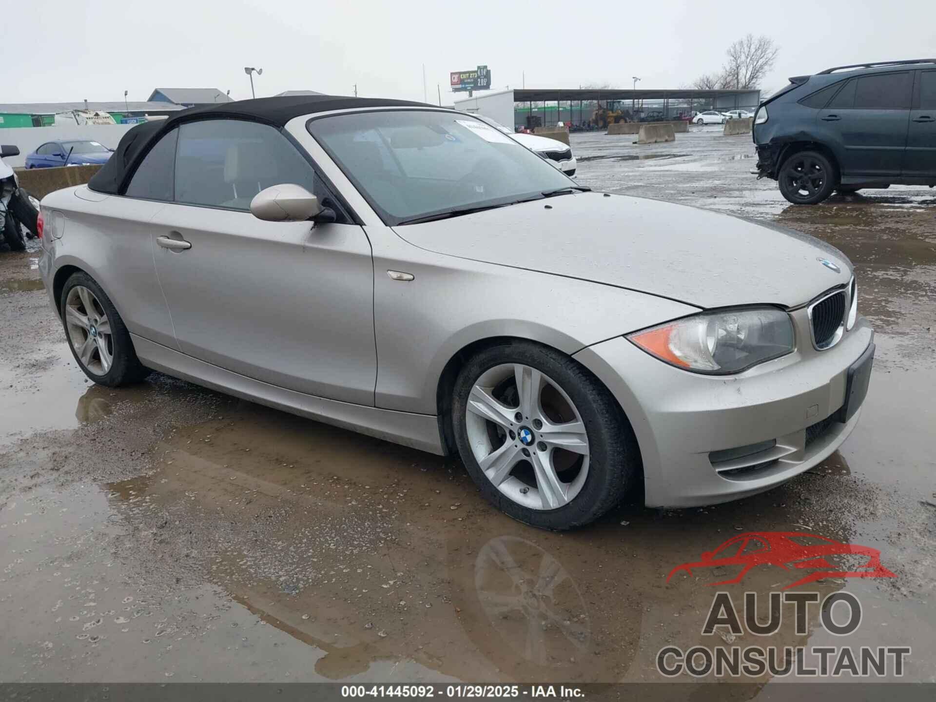 BMW 128I 2009 - WBAUL73529VJ74917