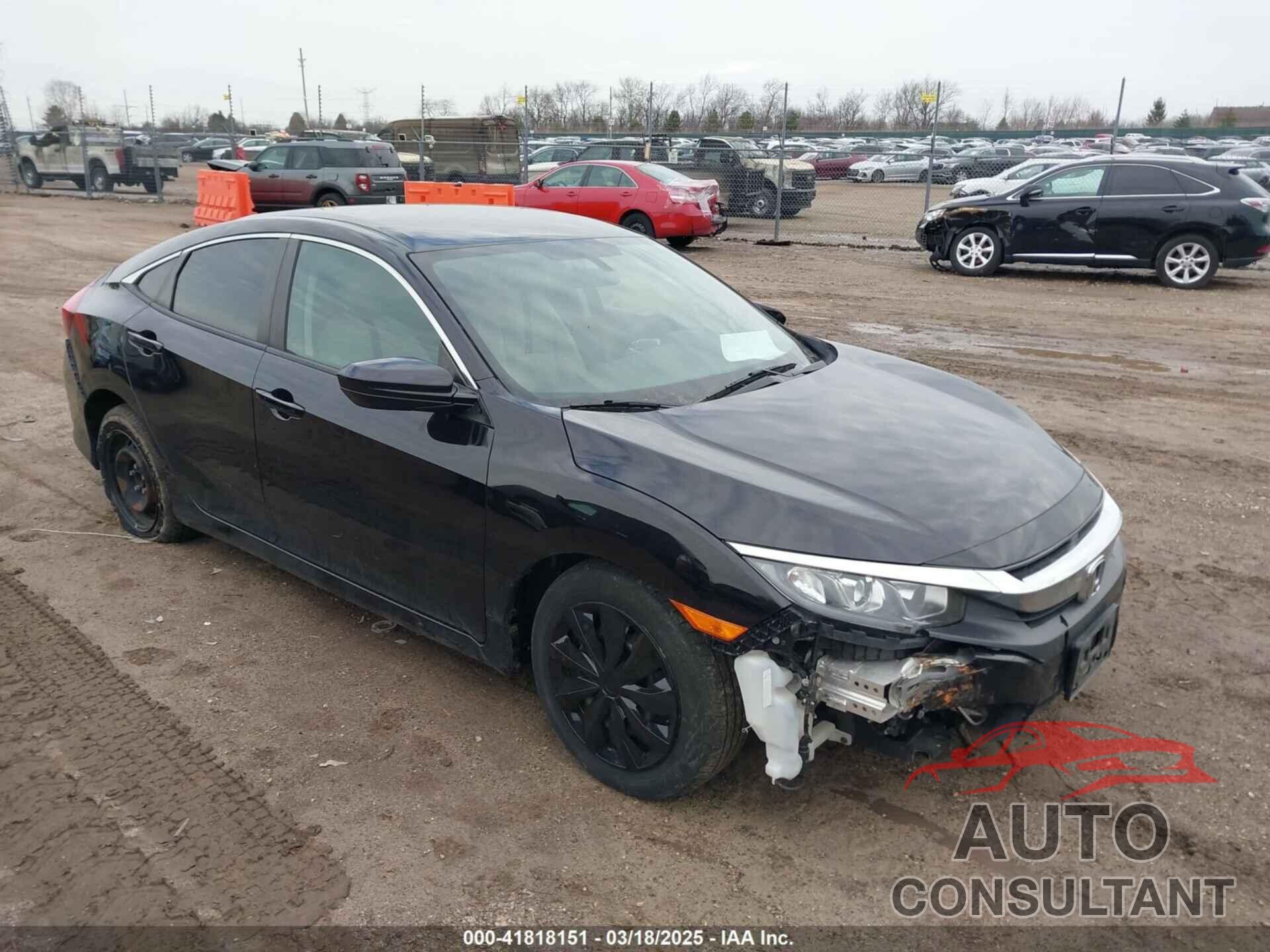 HONDA CIVIC 2018 - 2HGFC2F54JH587480