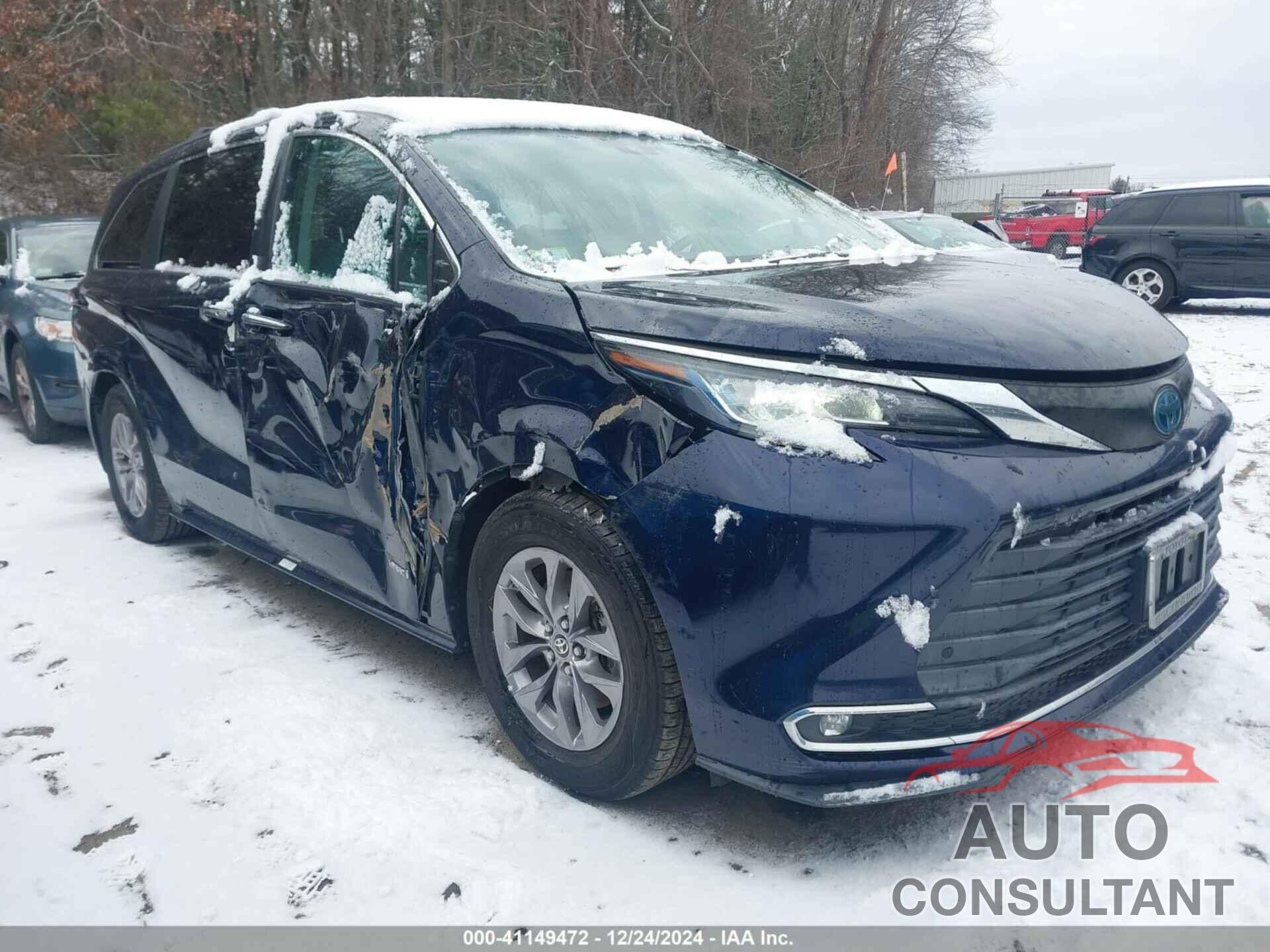 TOYOTA SIENNA 2021 - 5TDJRKEC6MS011659