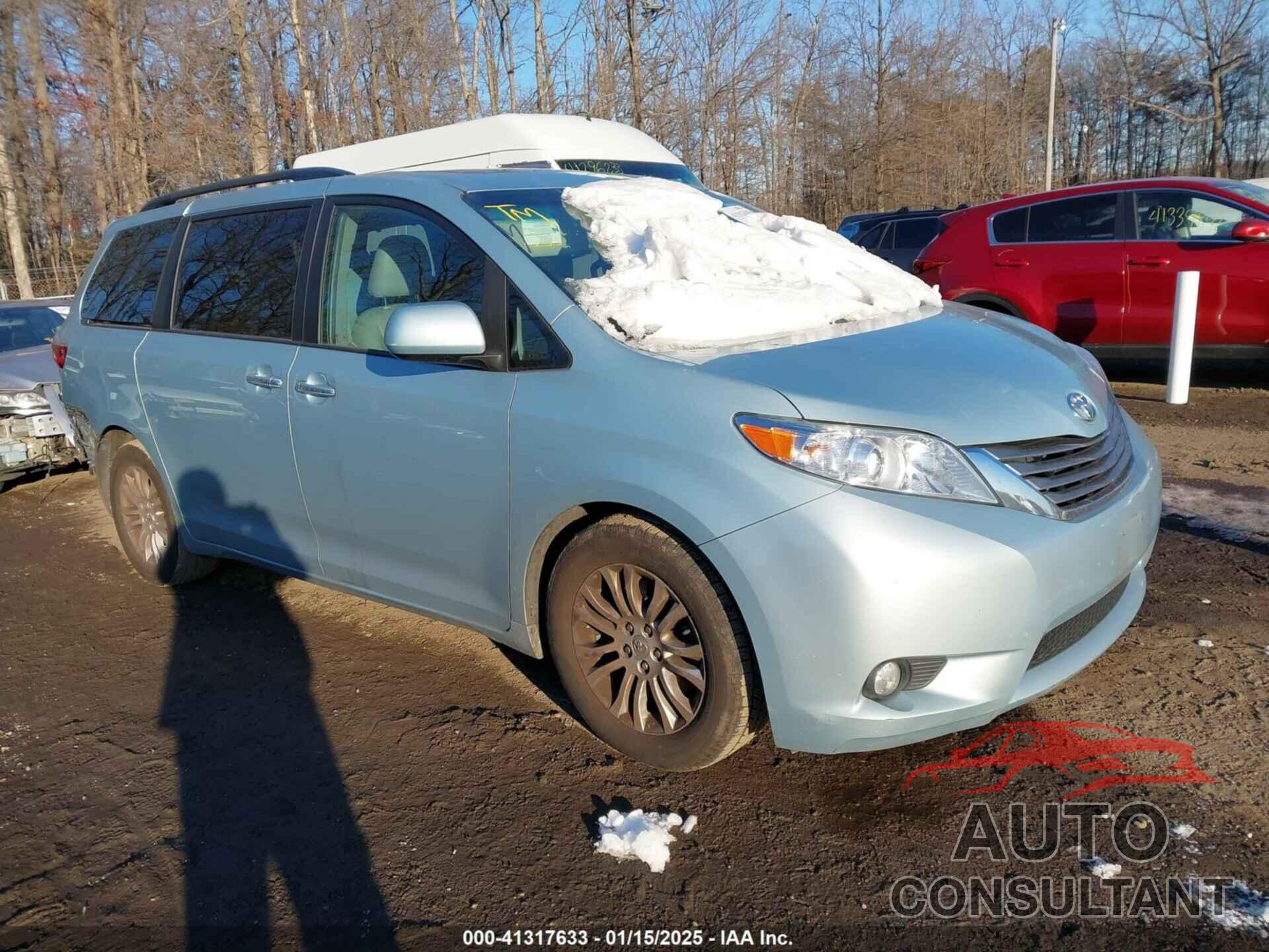 TOYOTA SIENNA 2015 - 5TDYK3DC9FS551312