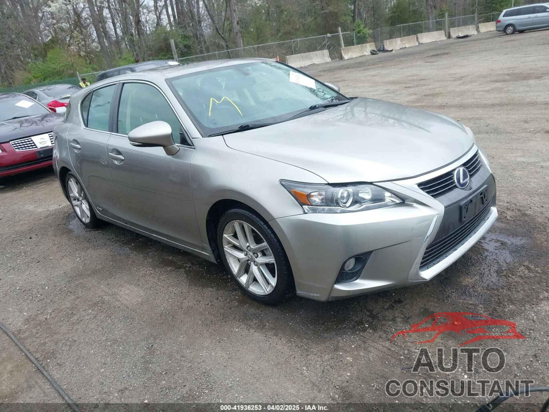 LEXUS CT 200H 2017 - JTHKD5BH3H2281061