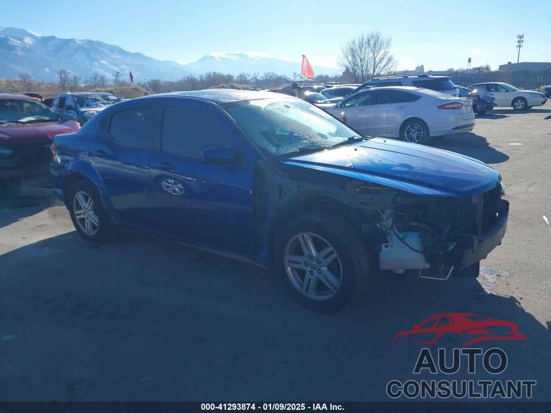 DODGE AVENGER 2012 - 1C3CDZCBXCN148493