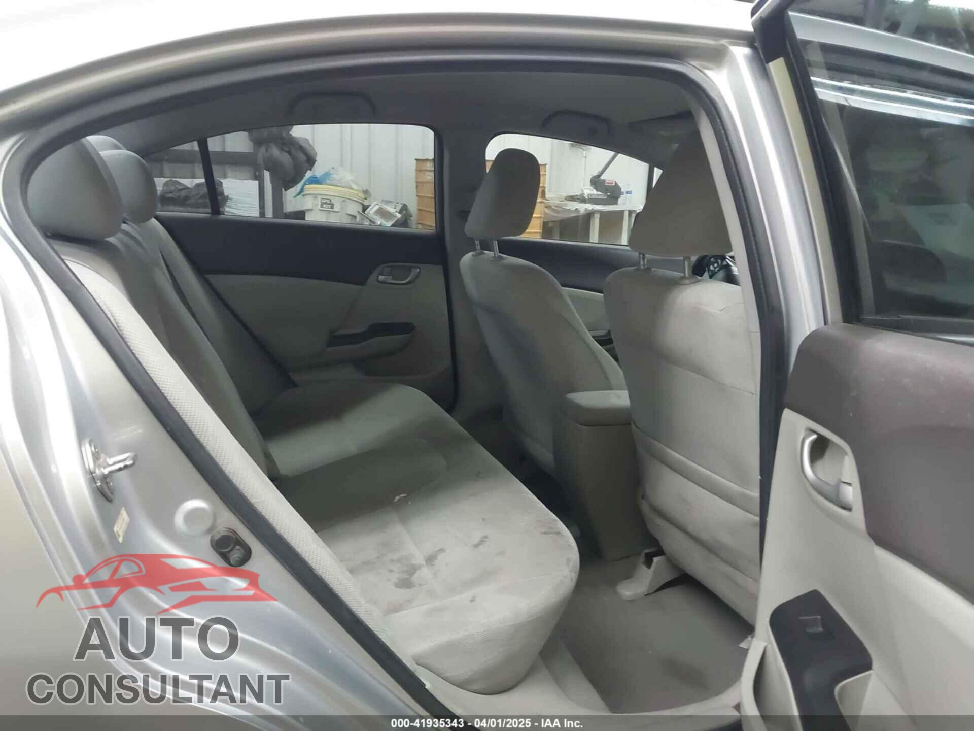 HONDA CIVIC 2012 - 19XFB2F59CE342898