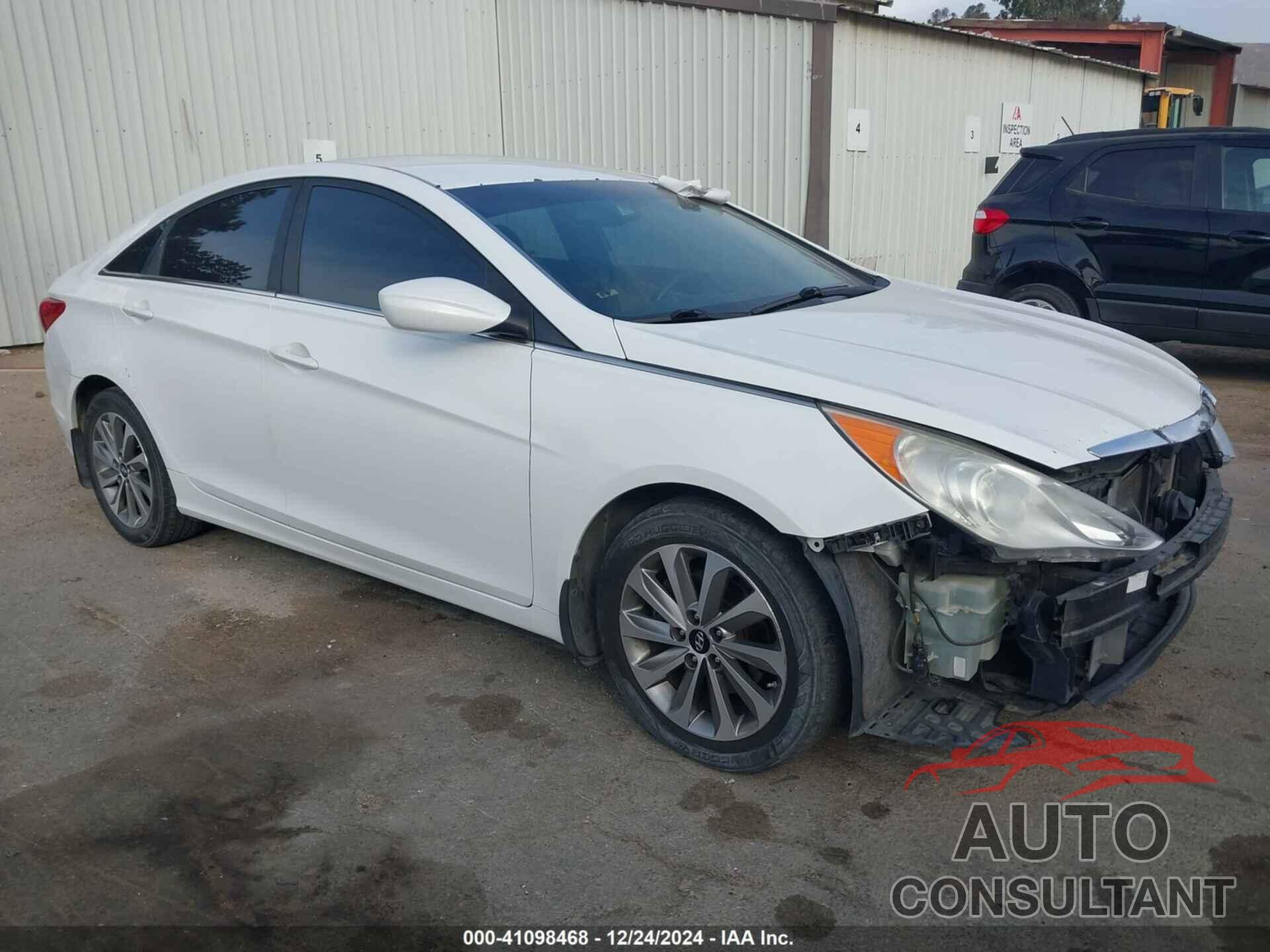 HYUNDAI SONATA 2012 - 5NPEB4AC5CH498171