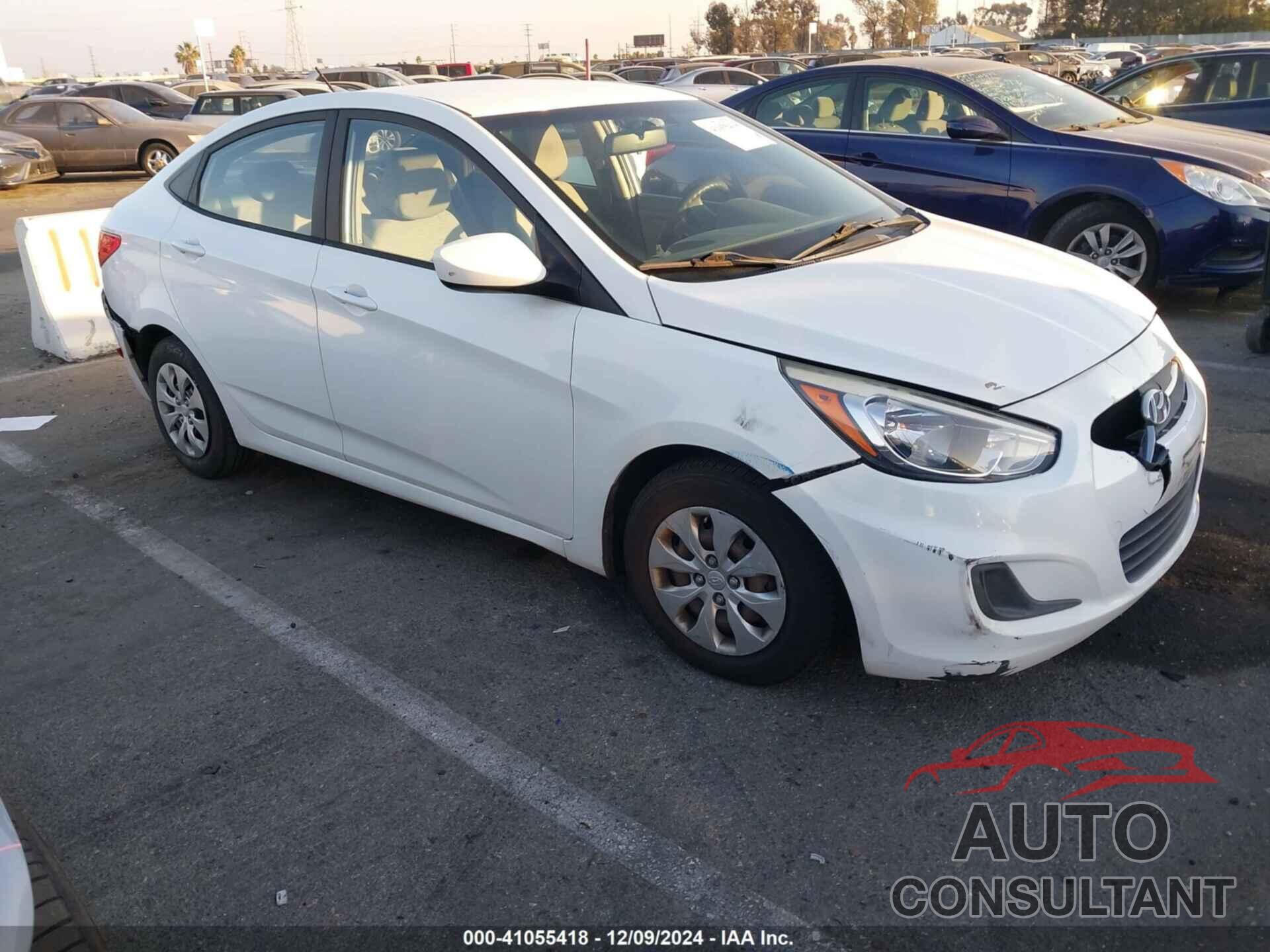 HYUNDAI ACCENT 2016 - KMHCT4AE4GU091195