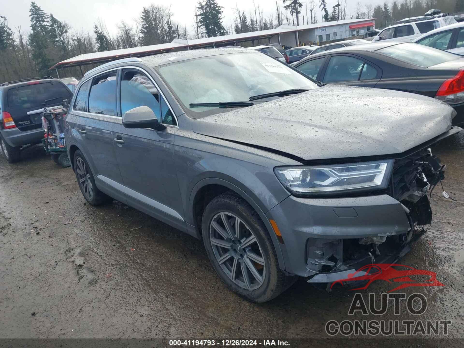 AUDI Q7 2017 - WA1LAAF70HD055597