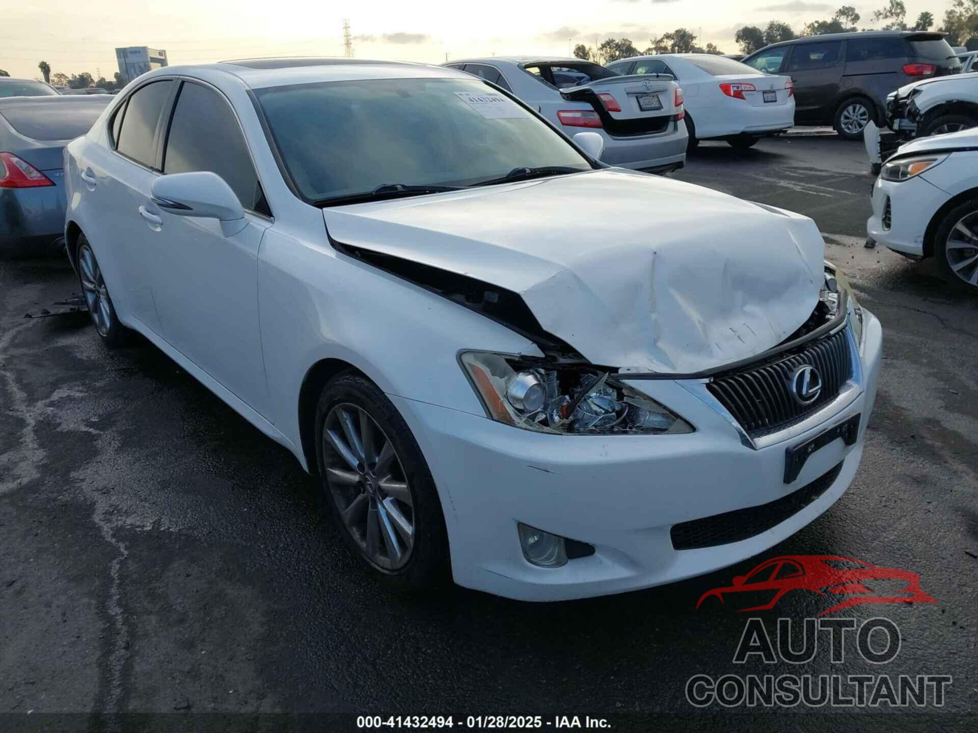 LEXUS IS 250 2009 - JTHBK262695088686