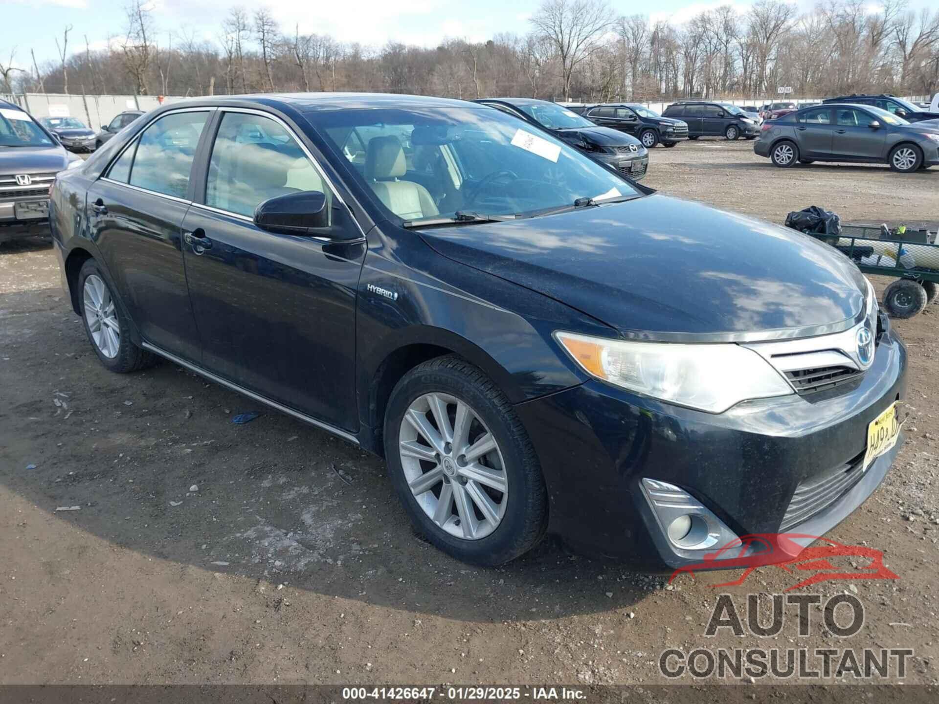 TOYOTA CAMRY HYBRID 2012 - 4T1BD1FK2CU024515