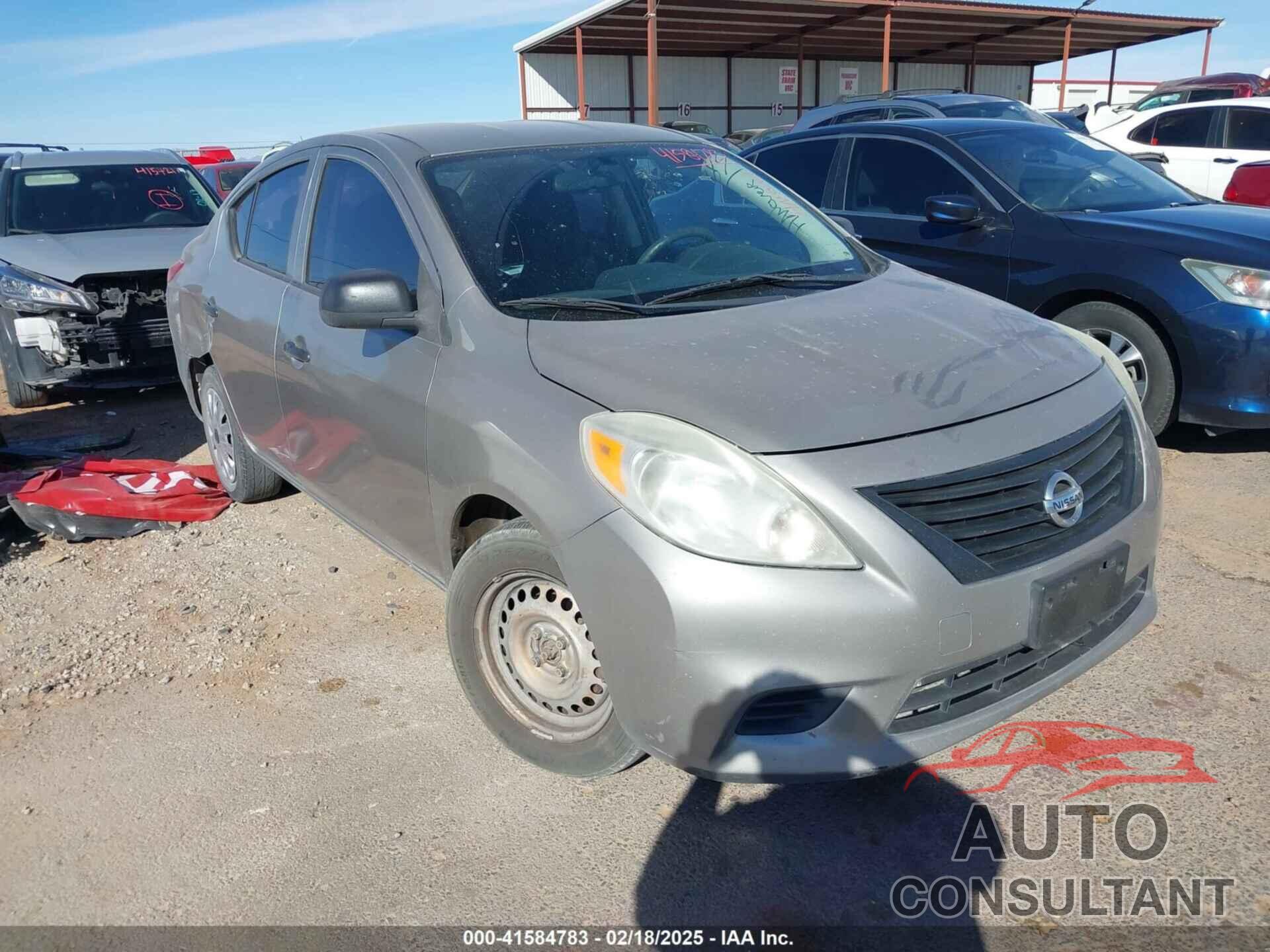 NISSAN VERSA 2014 - 3N1CN7AP8EL828670