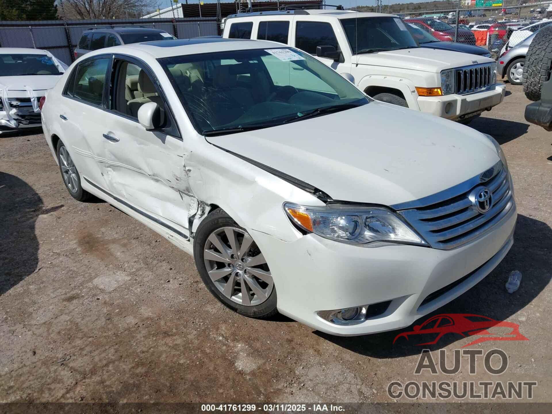 TOYOTA AVALON 2012 - 4T1BK3DB2CU463685