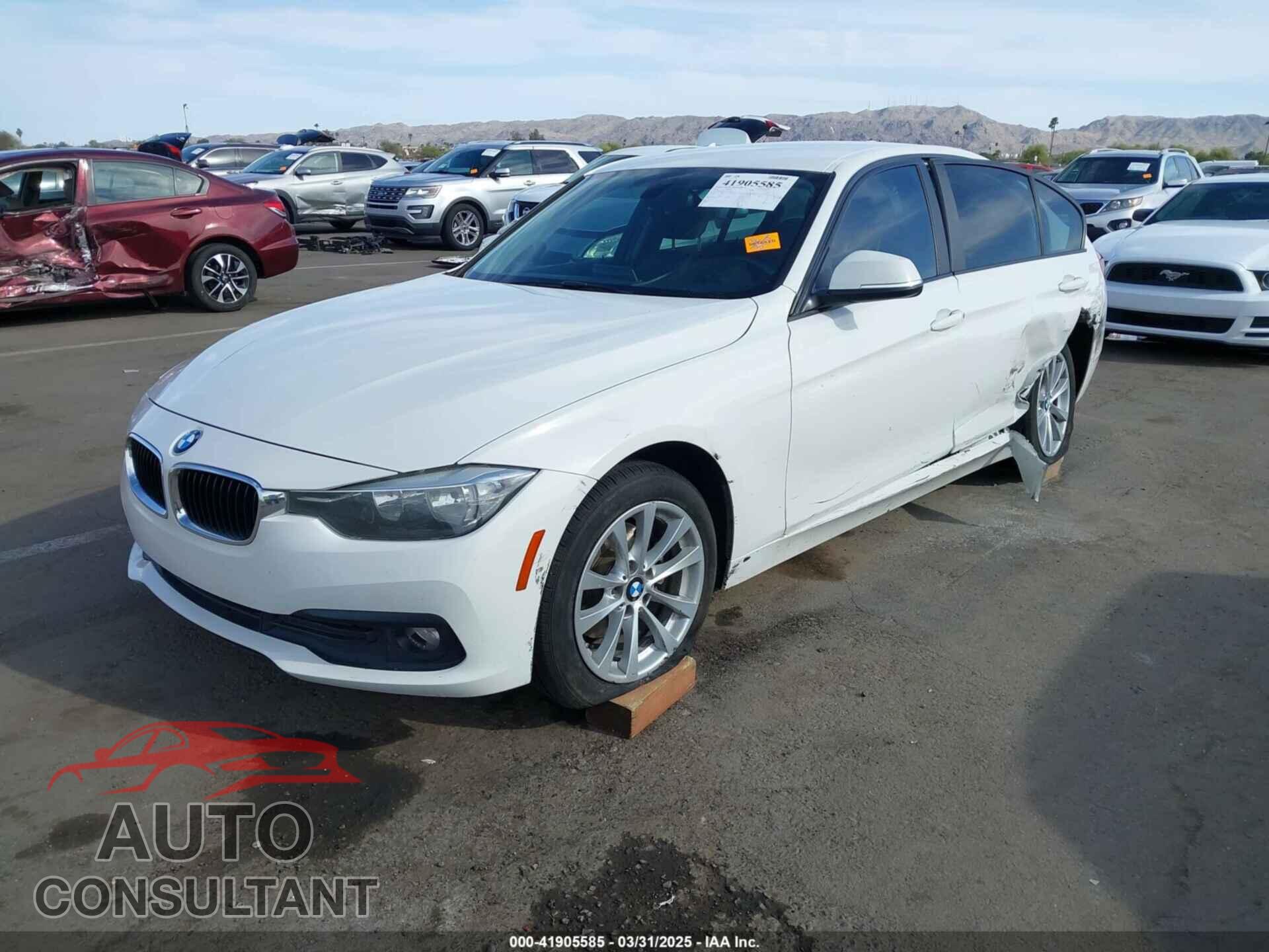 BMW 320I 2016 - WBA8E1G55GNU10623