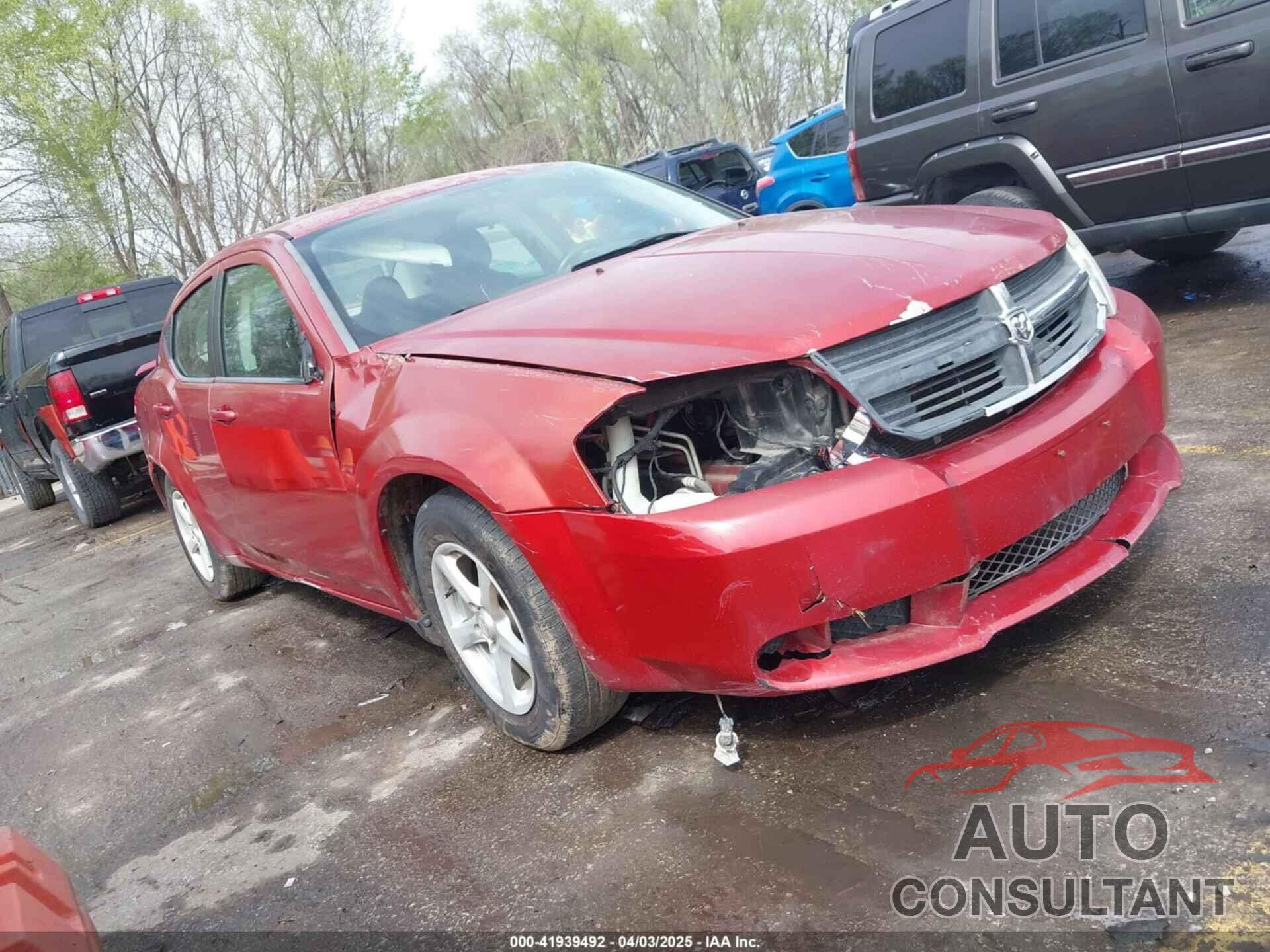 DODGE AVENGER 2009 - 1B3LC56B89N504744