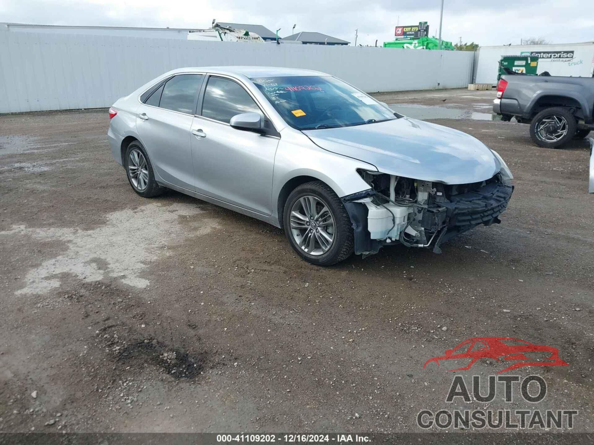 TOYOTA CAMRY 2017 - 4T1BF1FK6HU276334