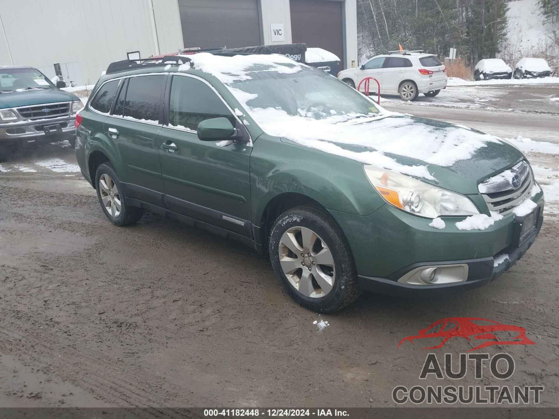 SUBARU OUTBACK 2011 - 4S4BRBCC4B3430885