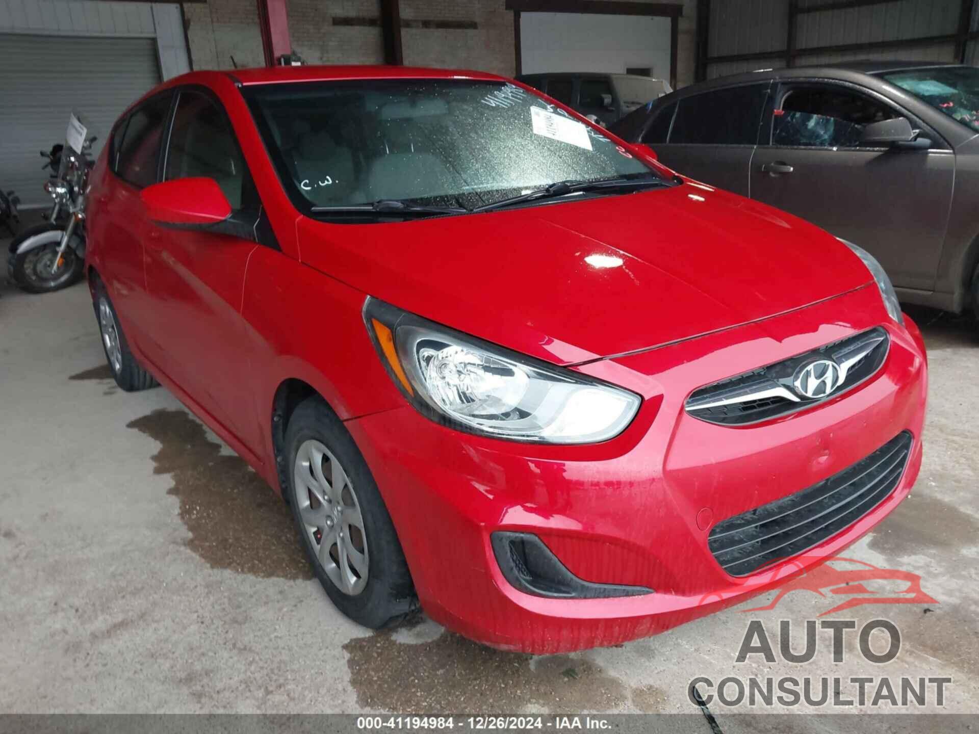 HYUNDAI ACCENT 2014 - KMHCT5AE1EU165014