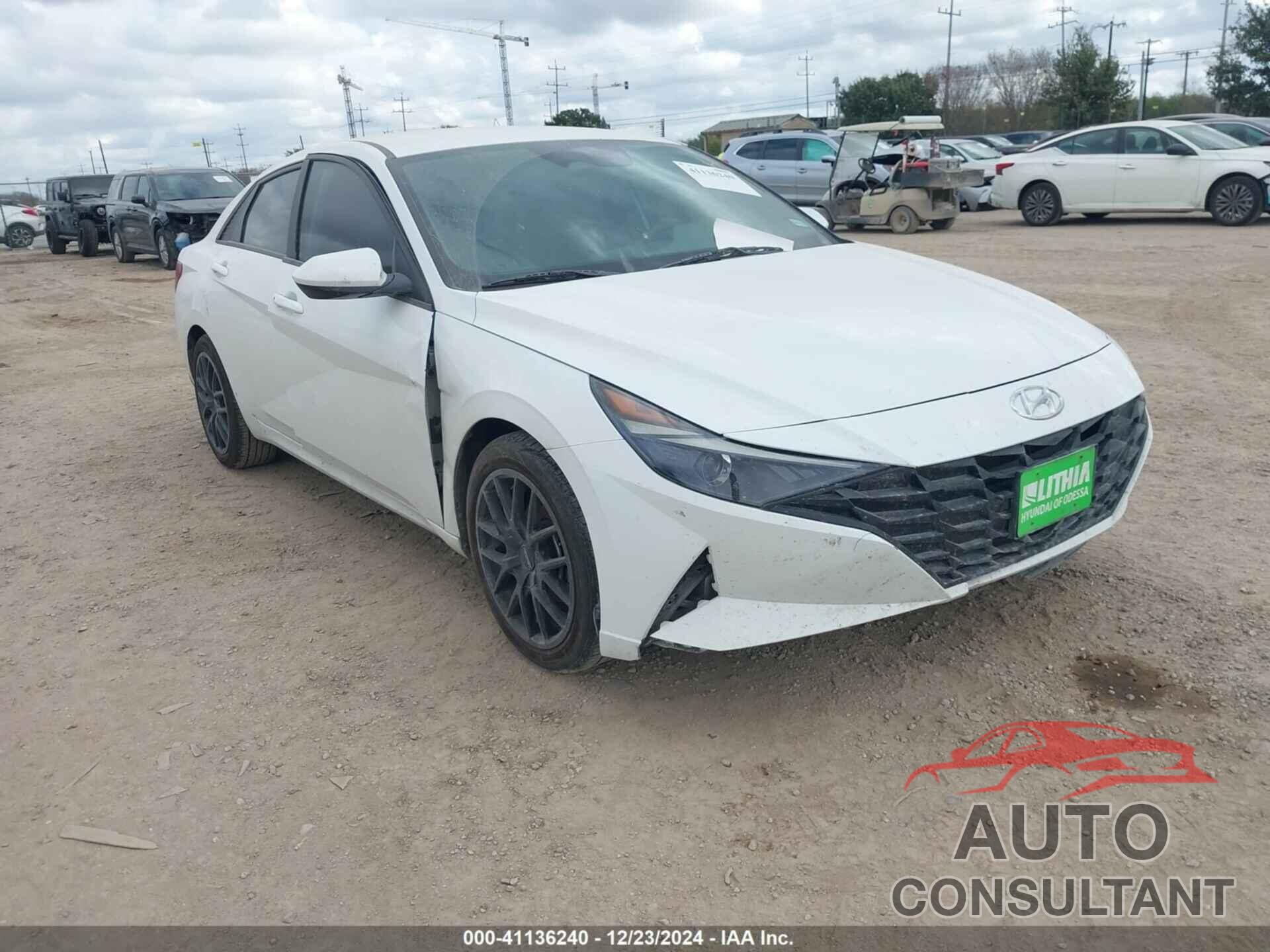 HYUNDAI ELANTRA 2021 - 5NPLM4AG2MH038990