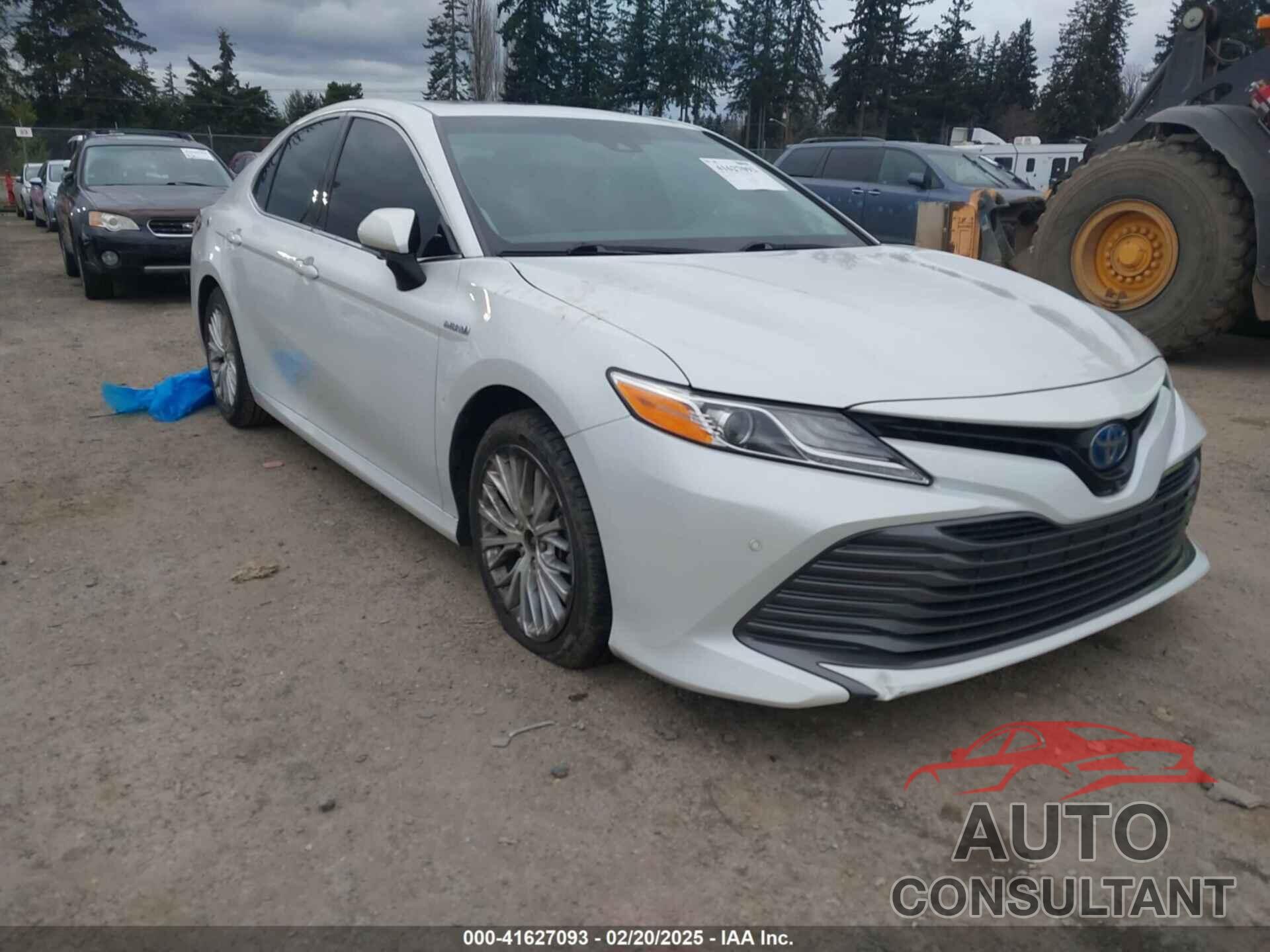 TOYOTA CAMRY HYBRID 2018 - 4T1B21HK1JU006975