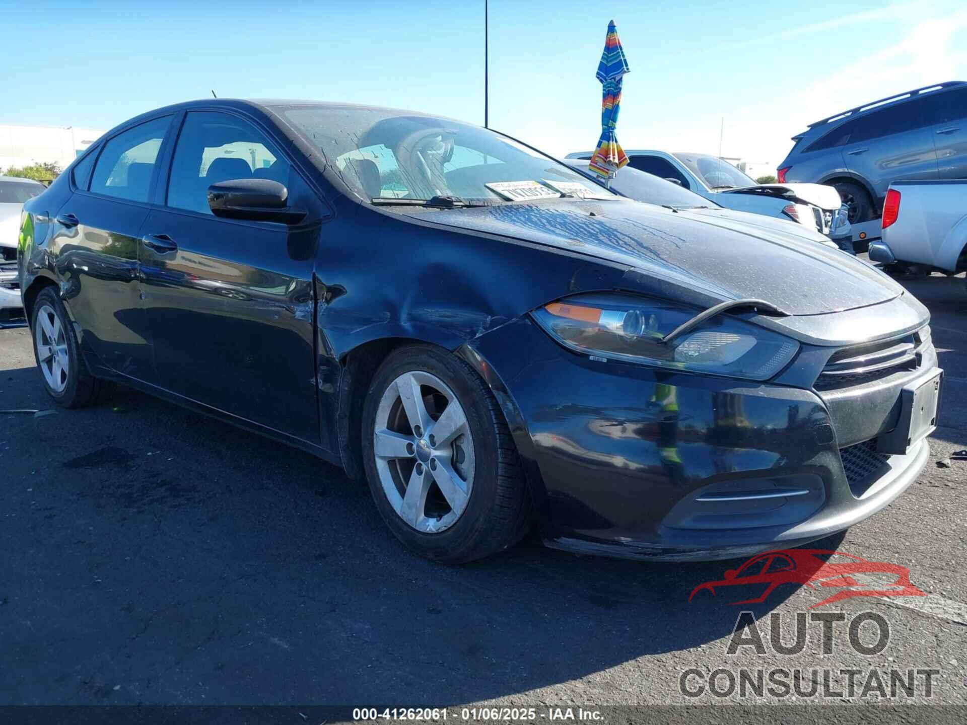 DODGE DART 2015 - 1C3CDFBBXFD306518