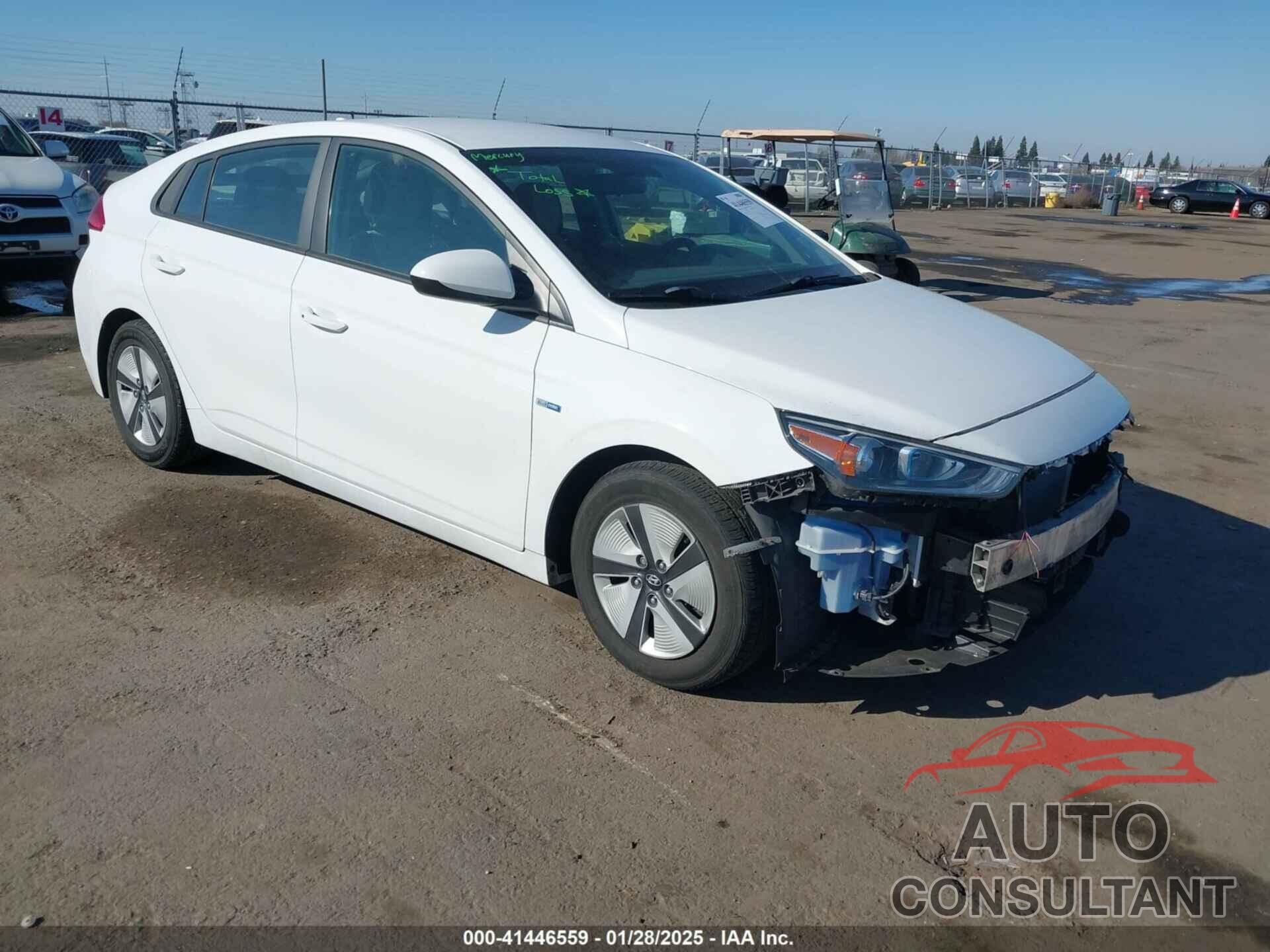 HYUNDAI IONIQ HYBRID 2019 - KMHC65LC5KU120527