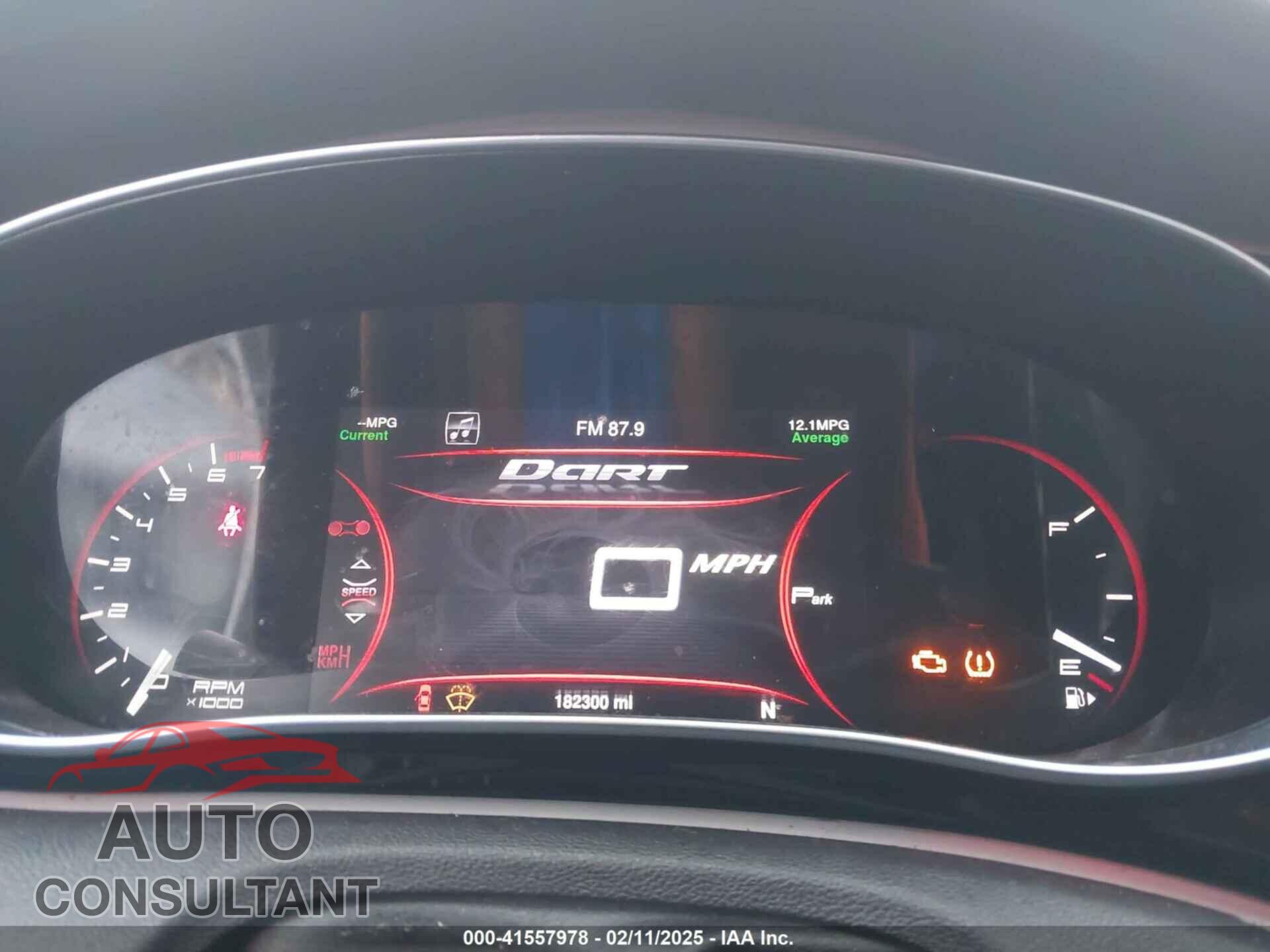 DODGE DART 2014 - 1C3CDFCB2ED902610