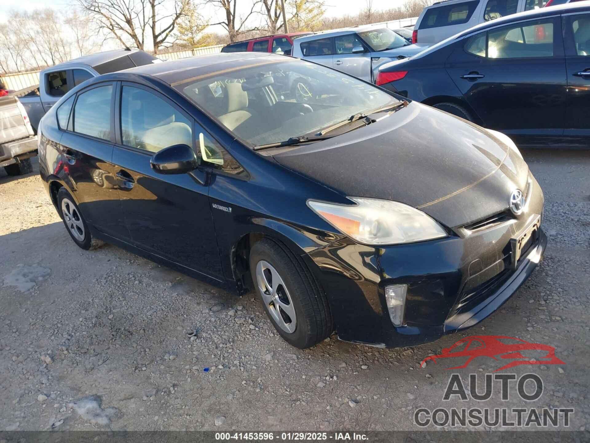 TOYOTA PRIUS 2012 - JTDKN3DUXC1487649