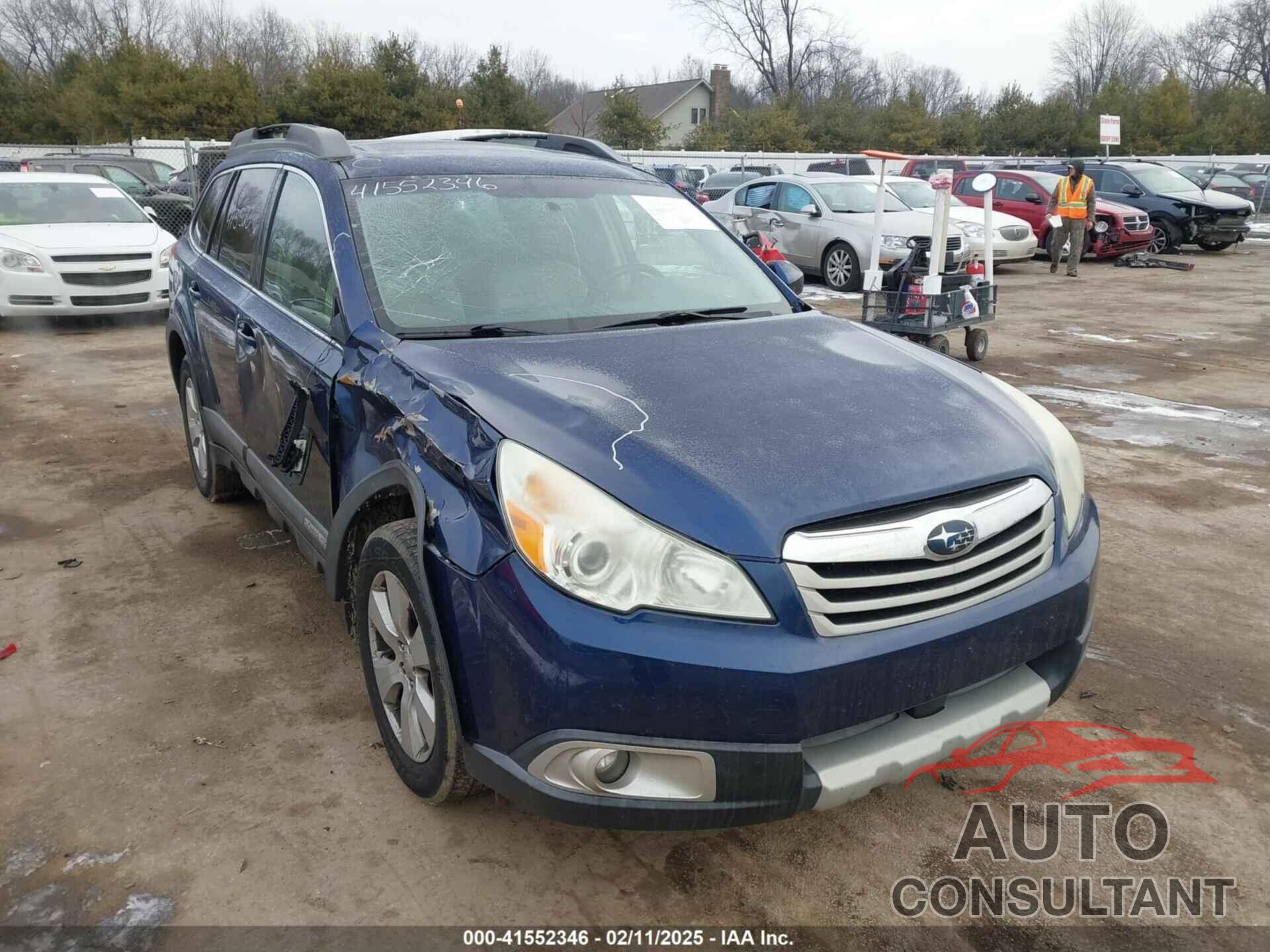 SUBARU OUTBACK 2010 - 4S4BRBKC1A3327178