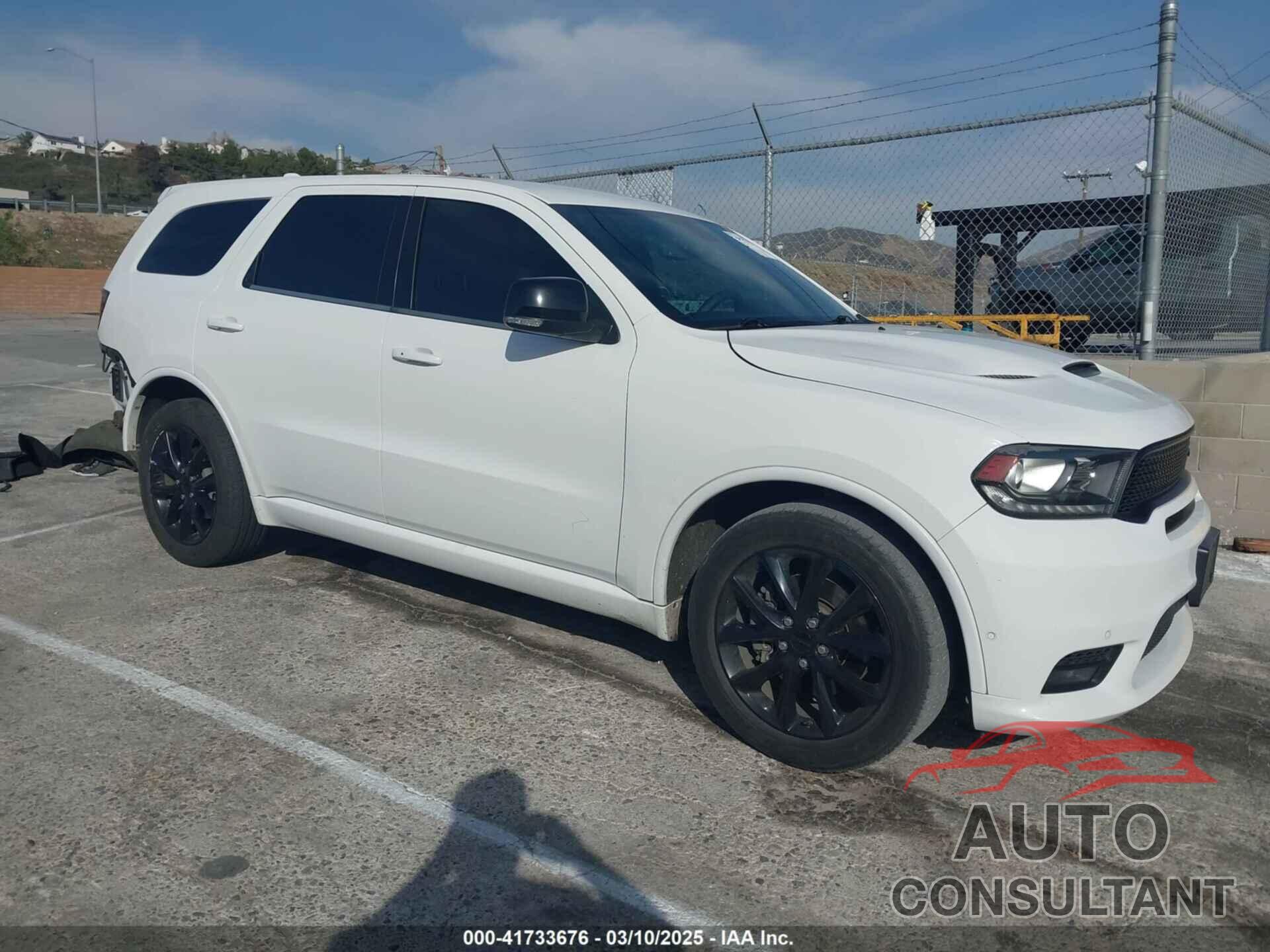 DODGE DURANGO 2018 - 1C4SDHCT6JC354784