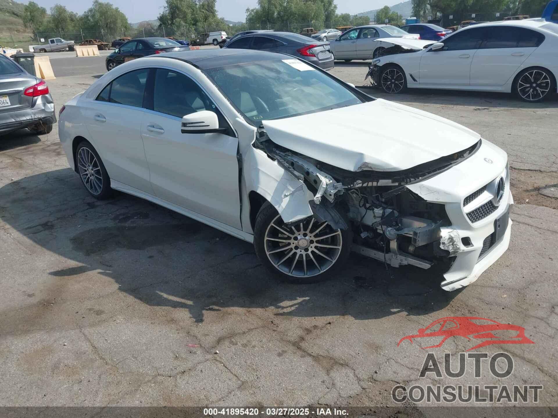 MERCEDES-BENZ CLA 250 2016 - WDDSJ4GB3GN364209