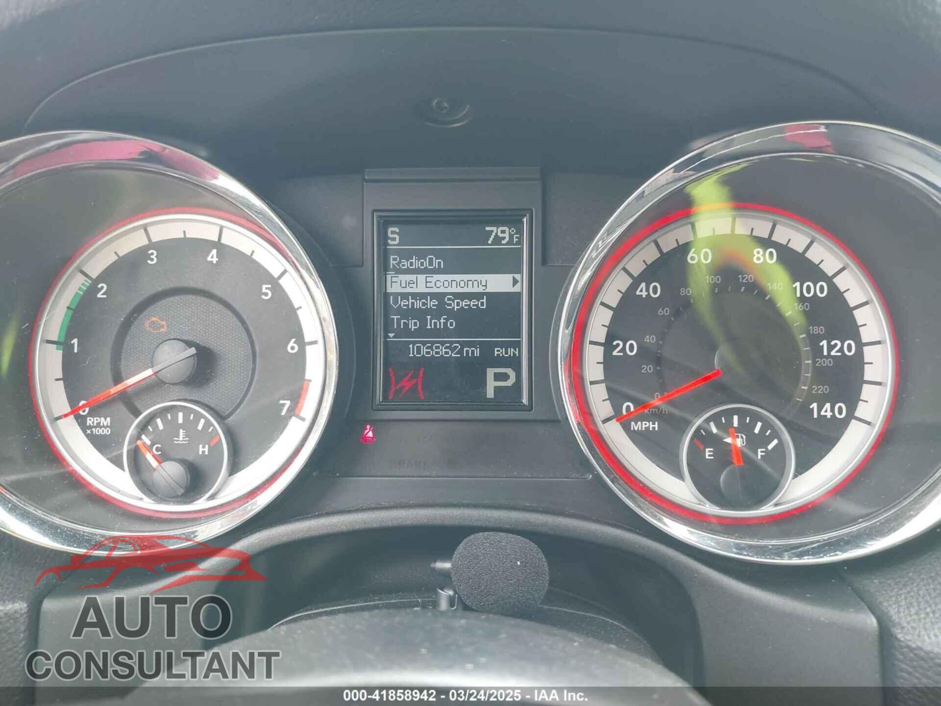 DODGE DURANGO 2013 - 1C4RDHAG8DC671829