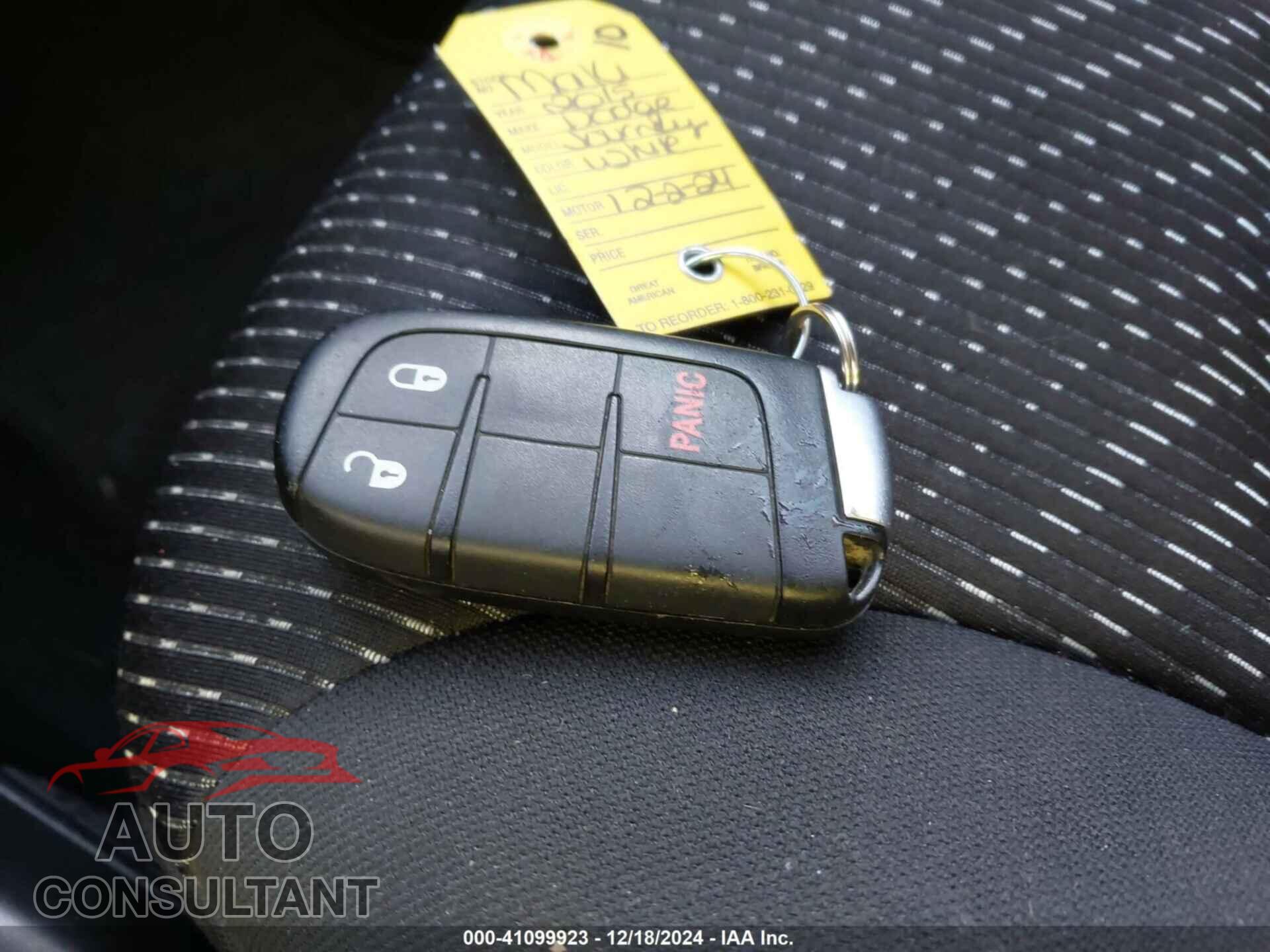 DODGE JOURNEY 2015 - 3C4PDCAB3FT691900