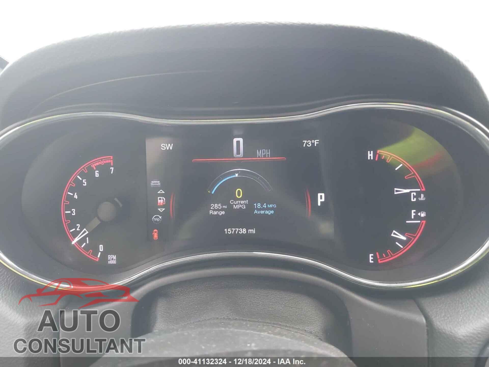 DODGE DURANGO 2017 - 1C4SDHCT0HC888695