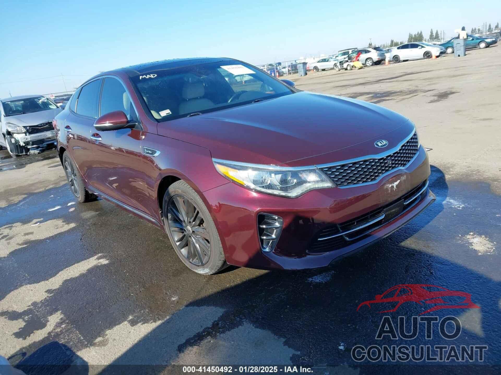 KIA OPTIMA 2017 - 5XXGV4L23HG157052