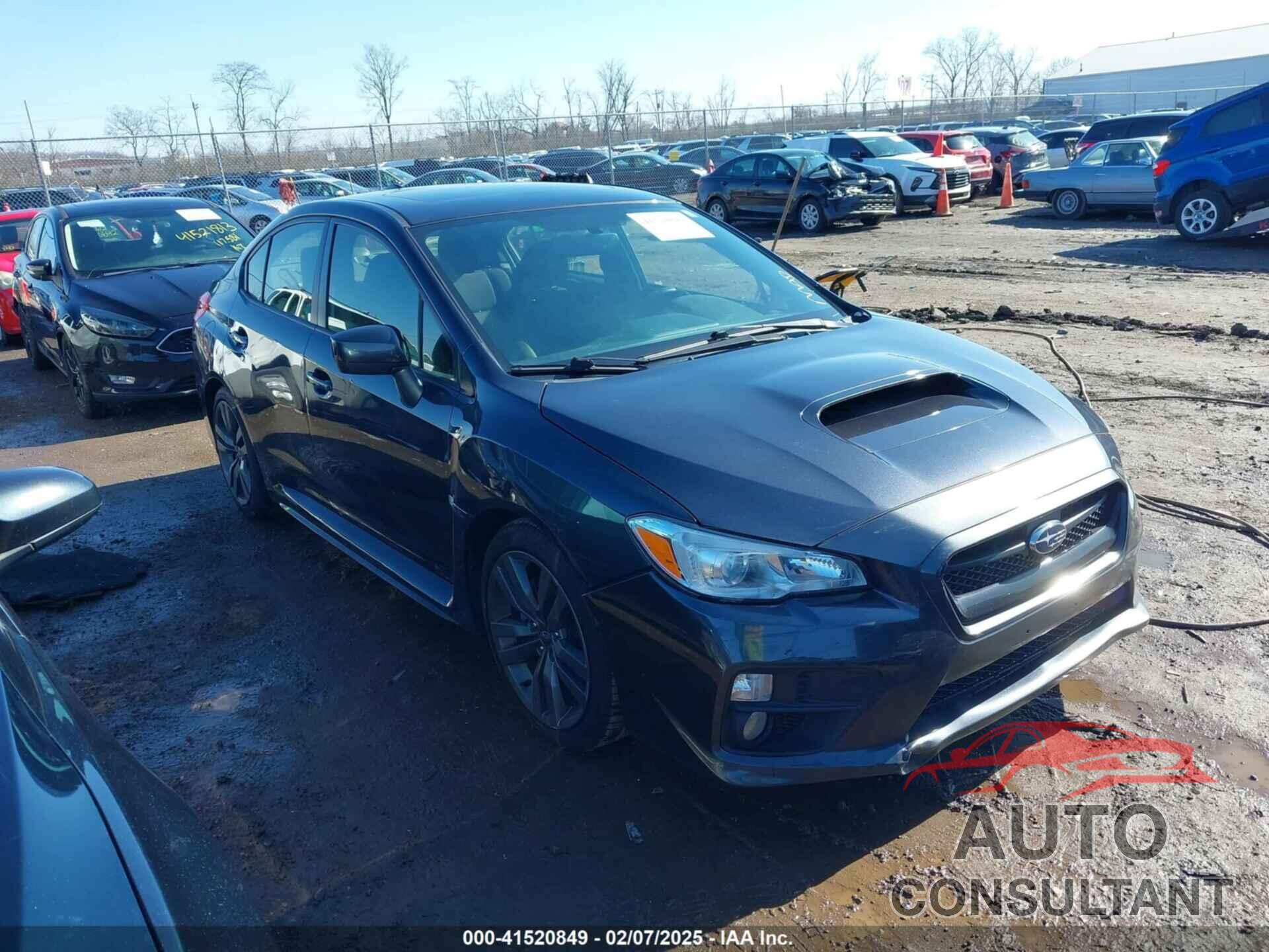 SUBARU WRX 2016 - JF1VA1E63G9809008