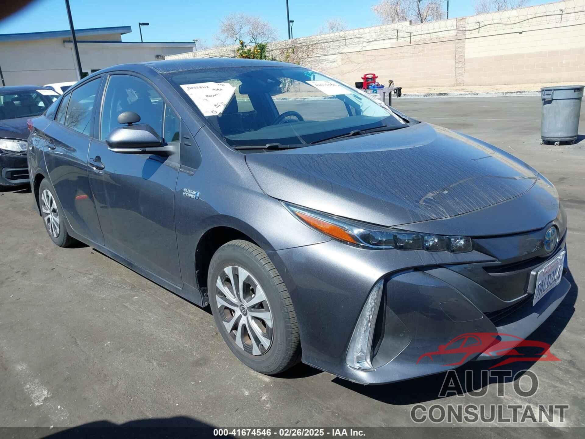 TOYOTA PRIUS PRIME 2022 - JTDKAMFP0N3210606