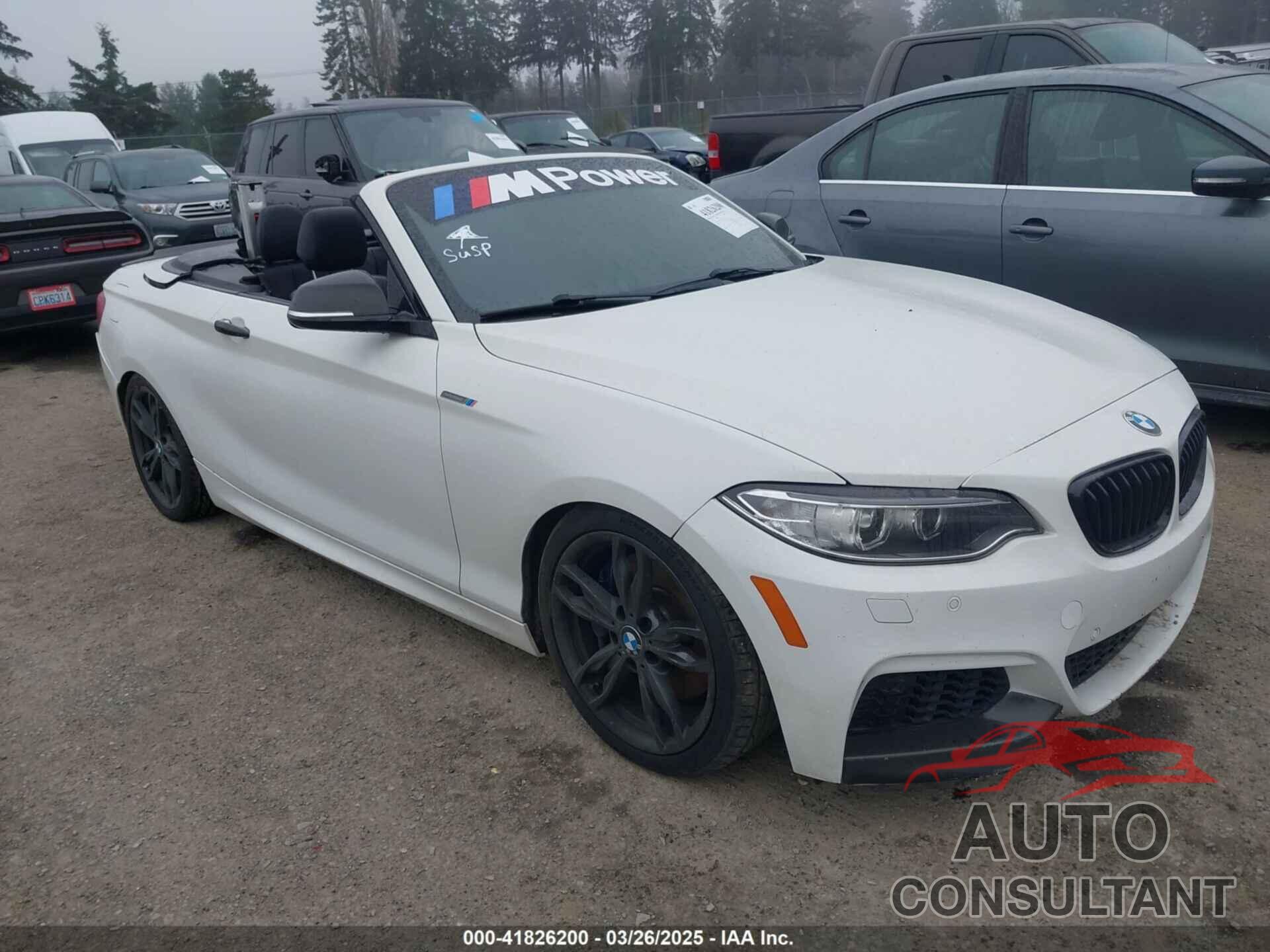 BMW M235I 2016 - WBA1M5C57GV327499
