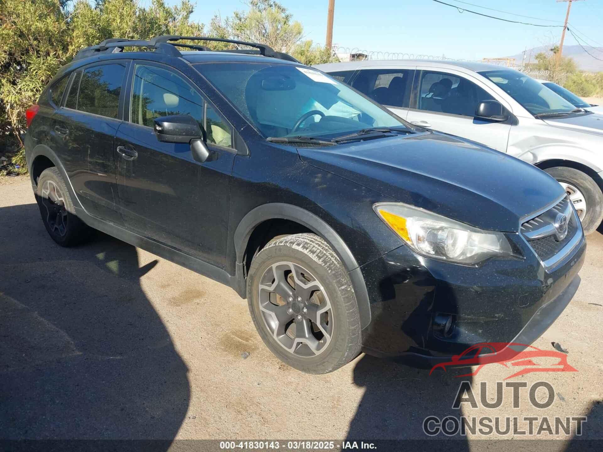 SUBARU XV CROSSTREK 2015 - JF2GPADC7F8273212