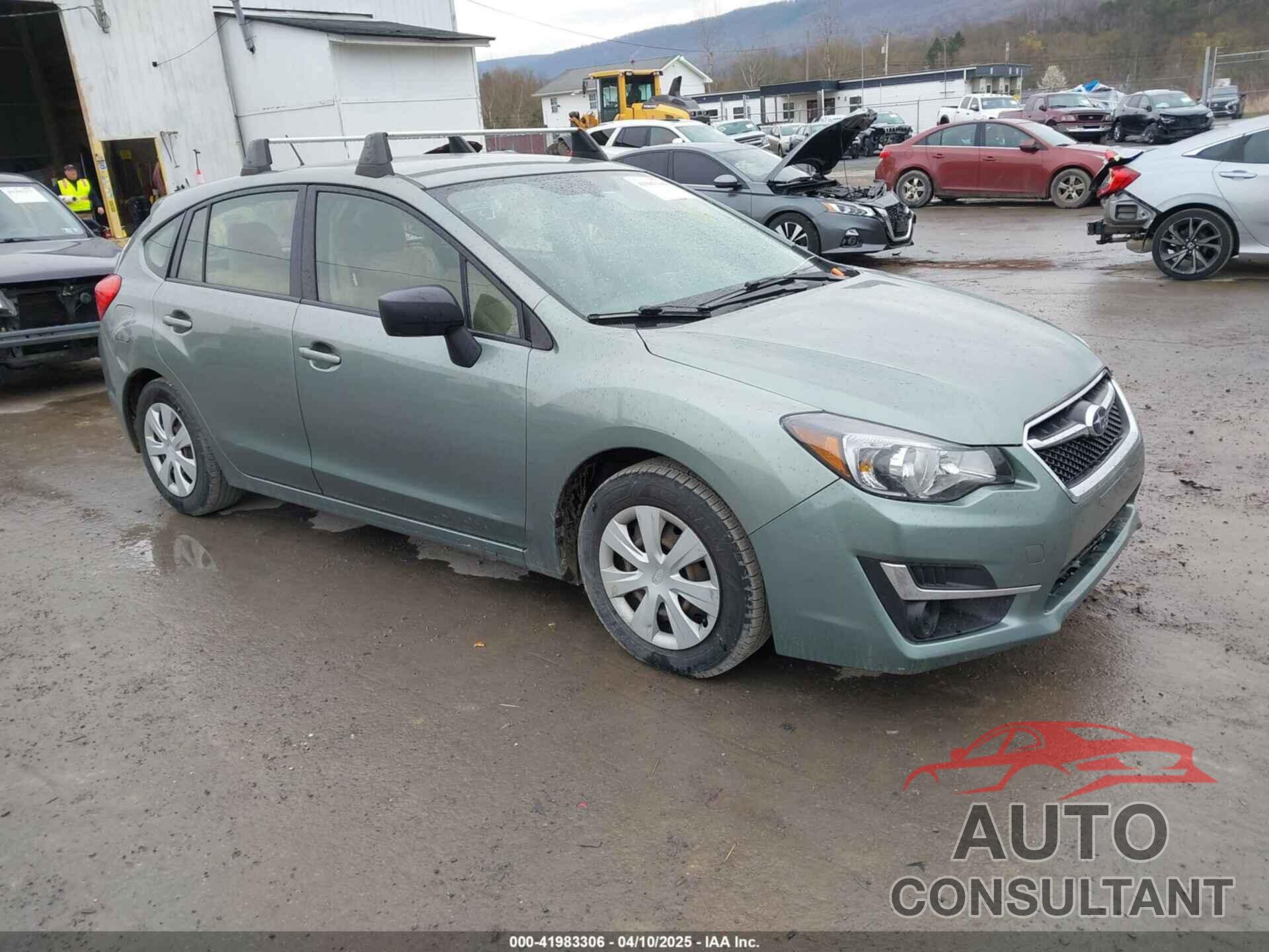 SUBARU IMPREZA 2015 - JF1GPAA63FH280029