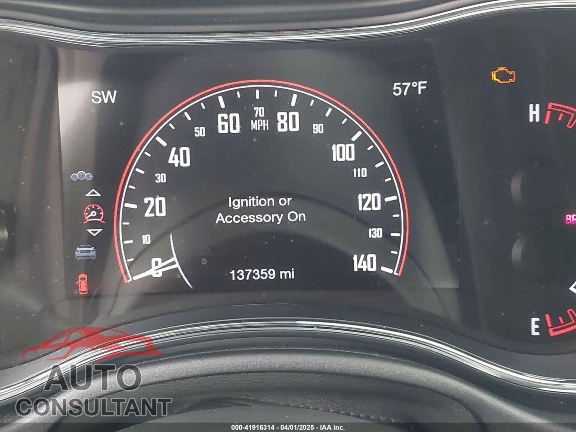 DODGE DURANGO 2017 - 1C4RDHDG0HC610928