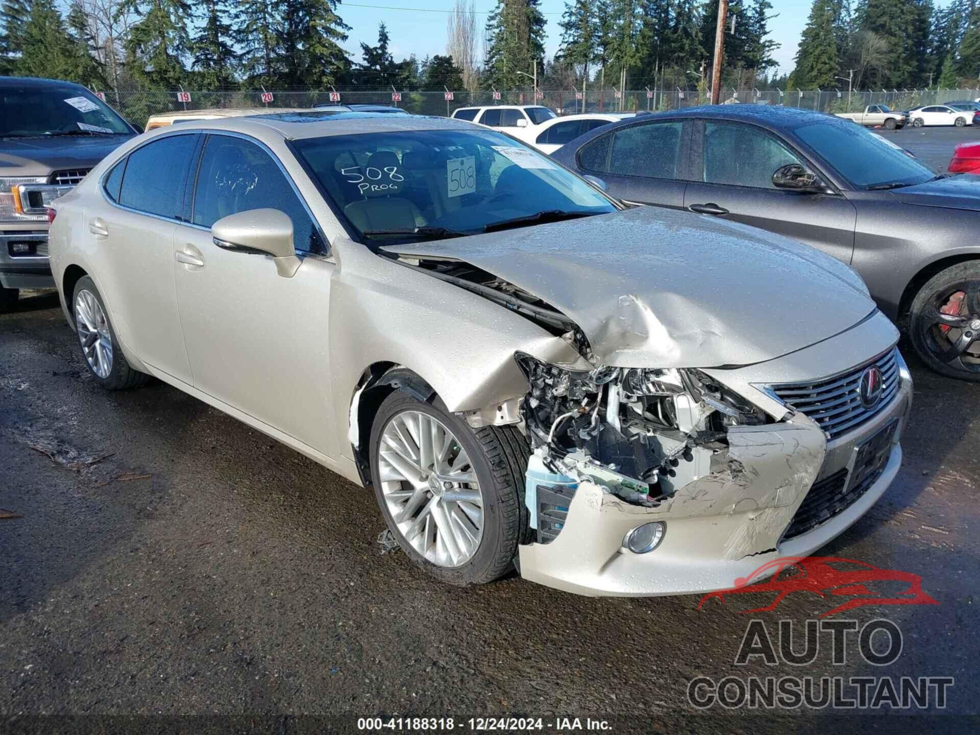 LEXUS ES 350 2013 - JTHBK1GG8D2037804