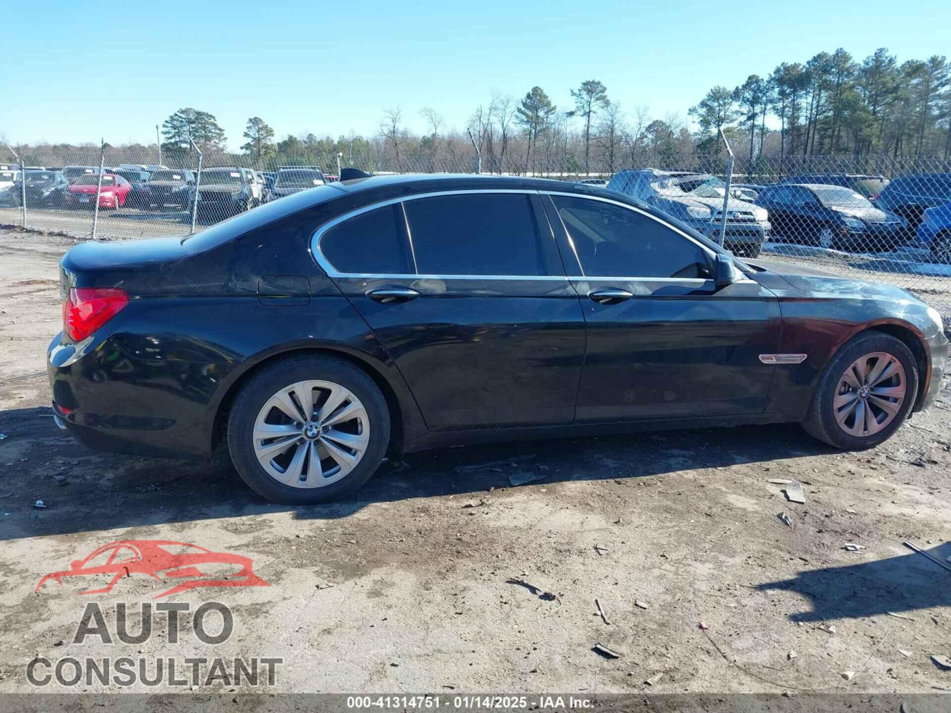 BMW 740I 2011 - WBAKA4C58BC392020