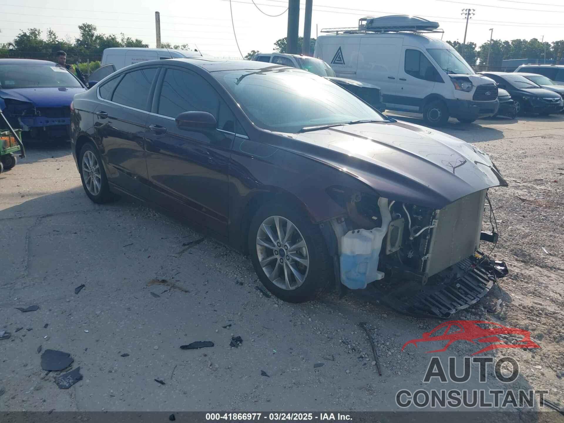FORD FUSION 2017 - 3FA6P0H78HR155789