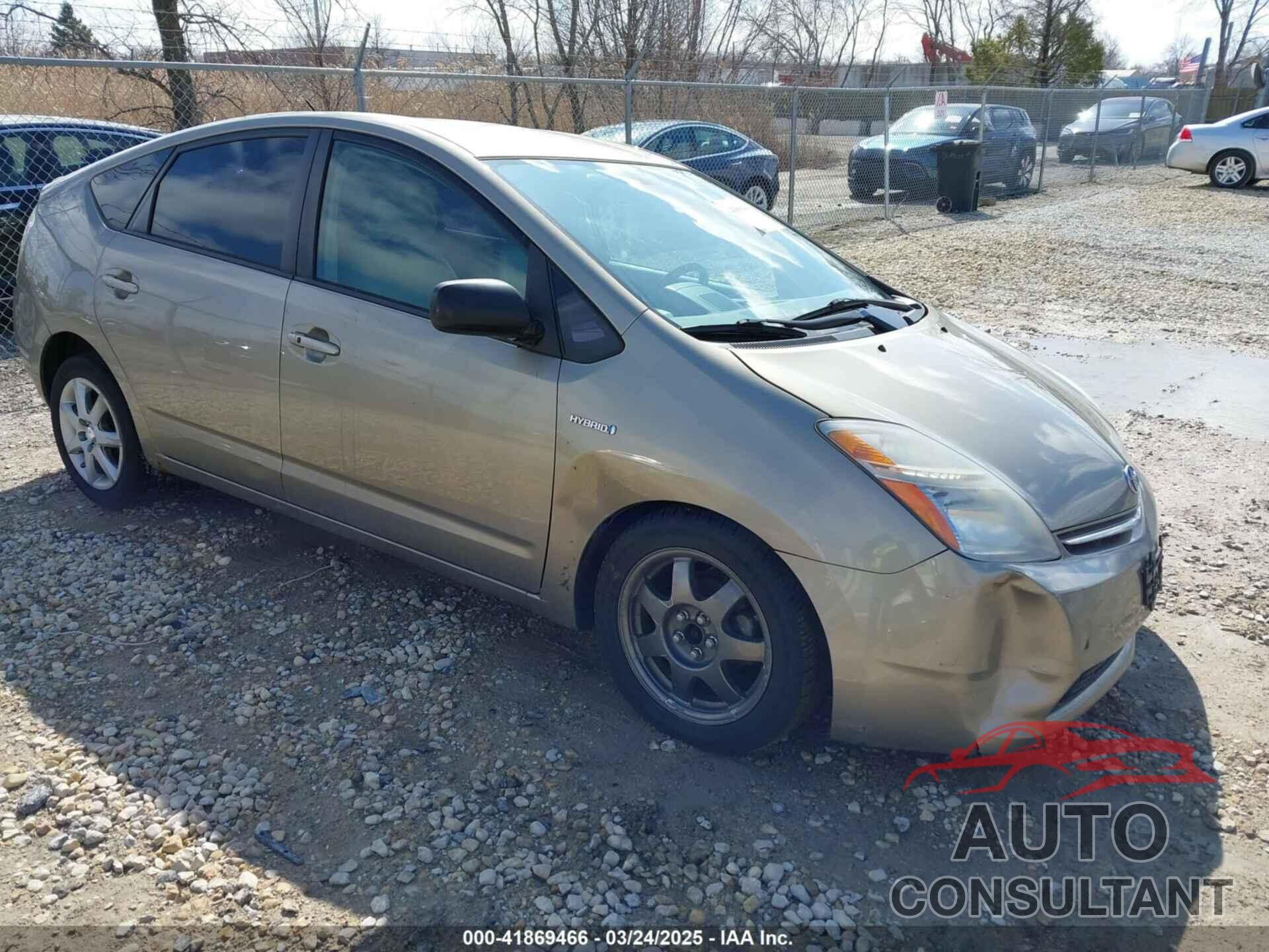 TOYOTA PRIUS 2009 - JTDKB20U597836506