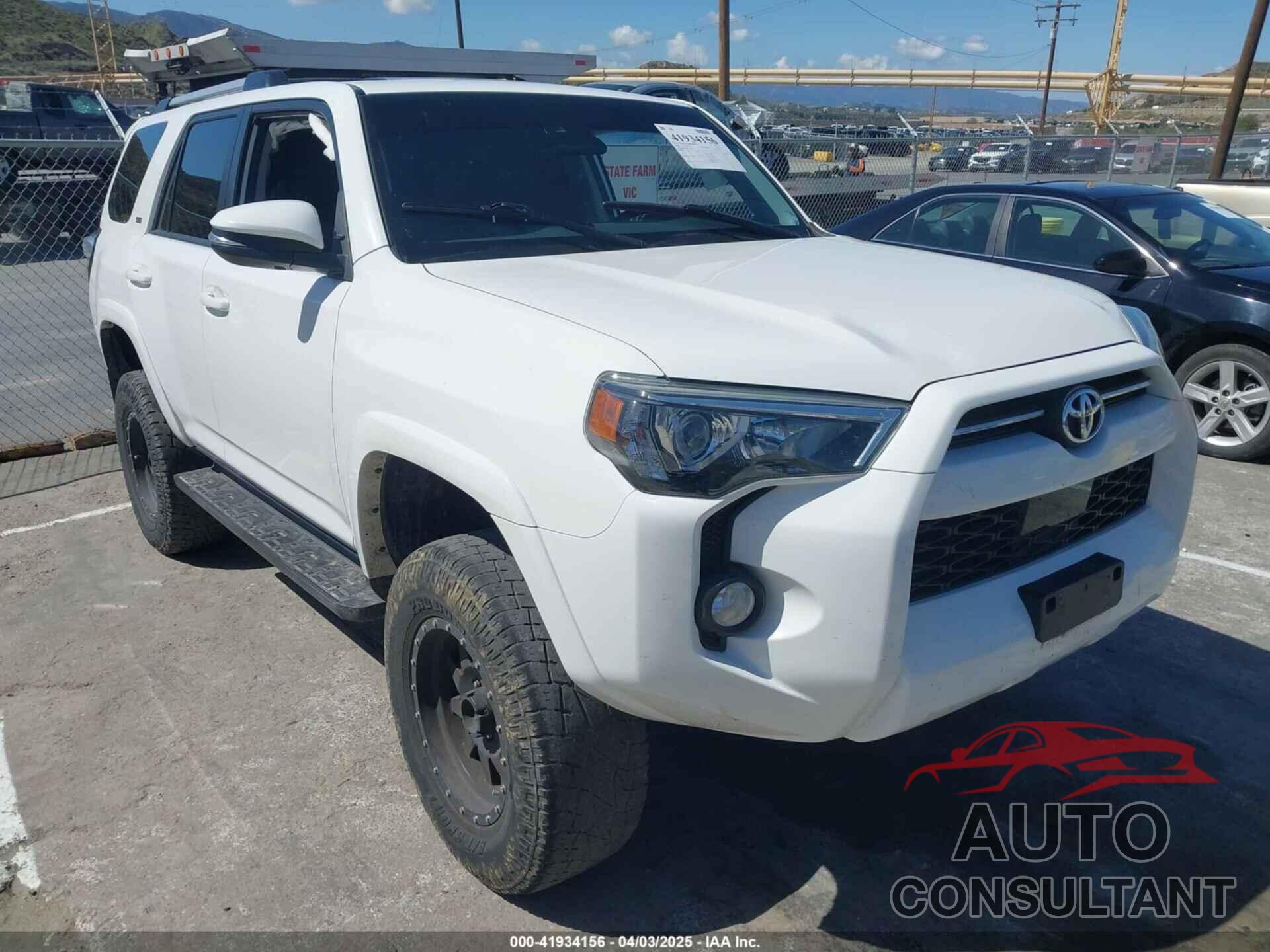 TOYOTA 4RUNNER 2020 - JTEBU5JRXL5747325