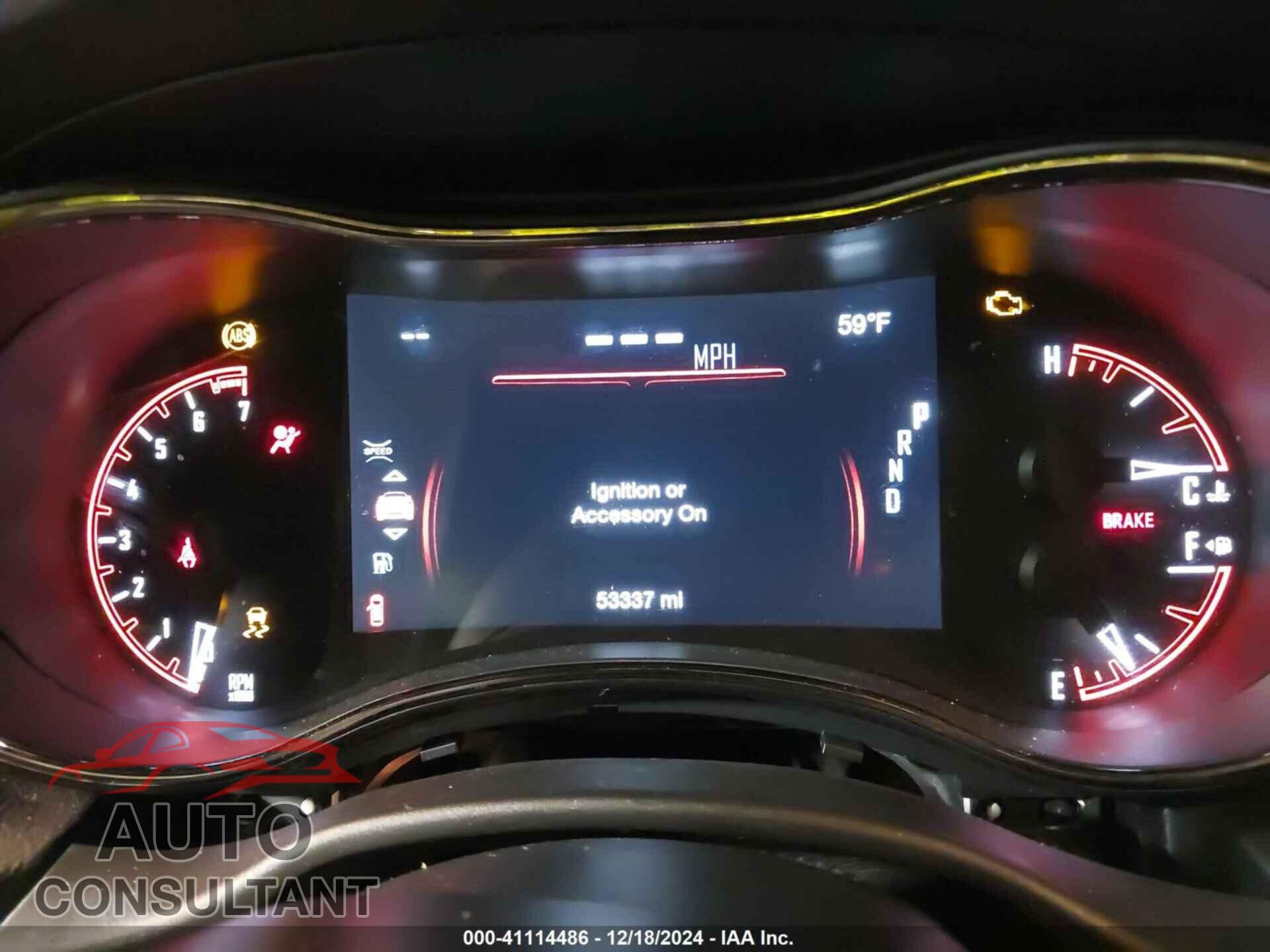 DODGE DURANGO 2020 - 1C4RDJDG9LC249182